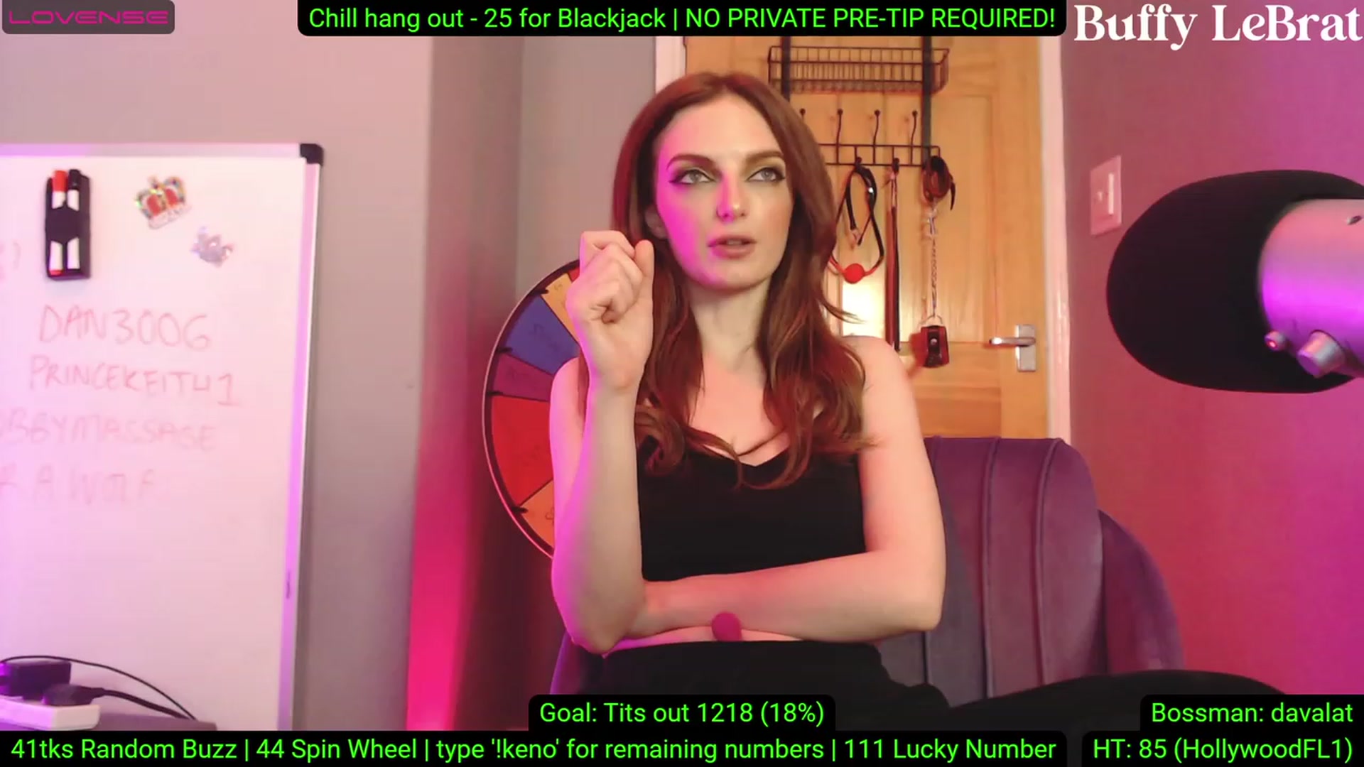 Gallery image thumbnail from BuffyLeBrat's myfreecams stream on, 06/19/2023, 02:35 image 15 of 20