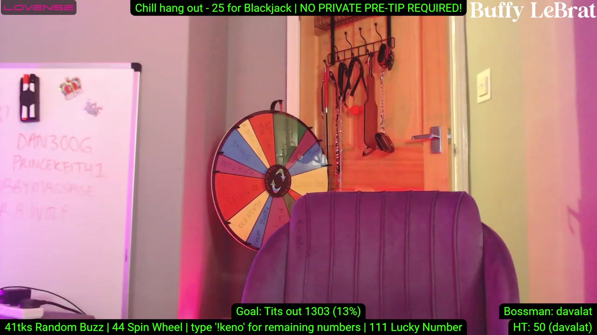 Gallery image thumbnail from BuffyLeBrat's myfreecams stream on, 06/19/2023, 02:35 image 9 of 20