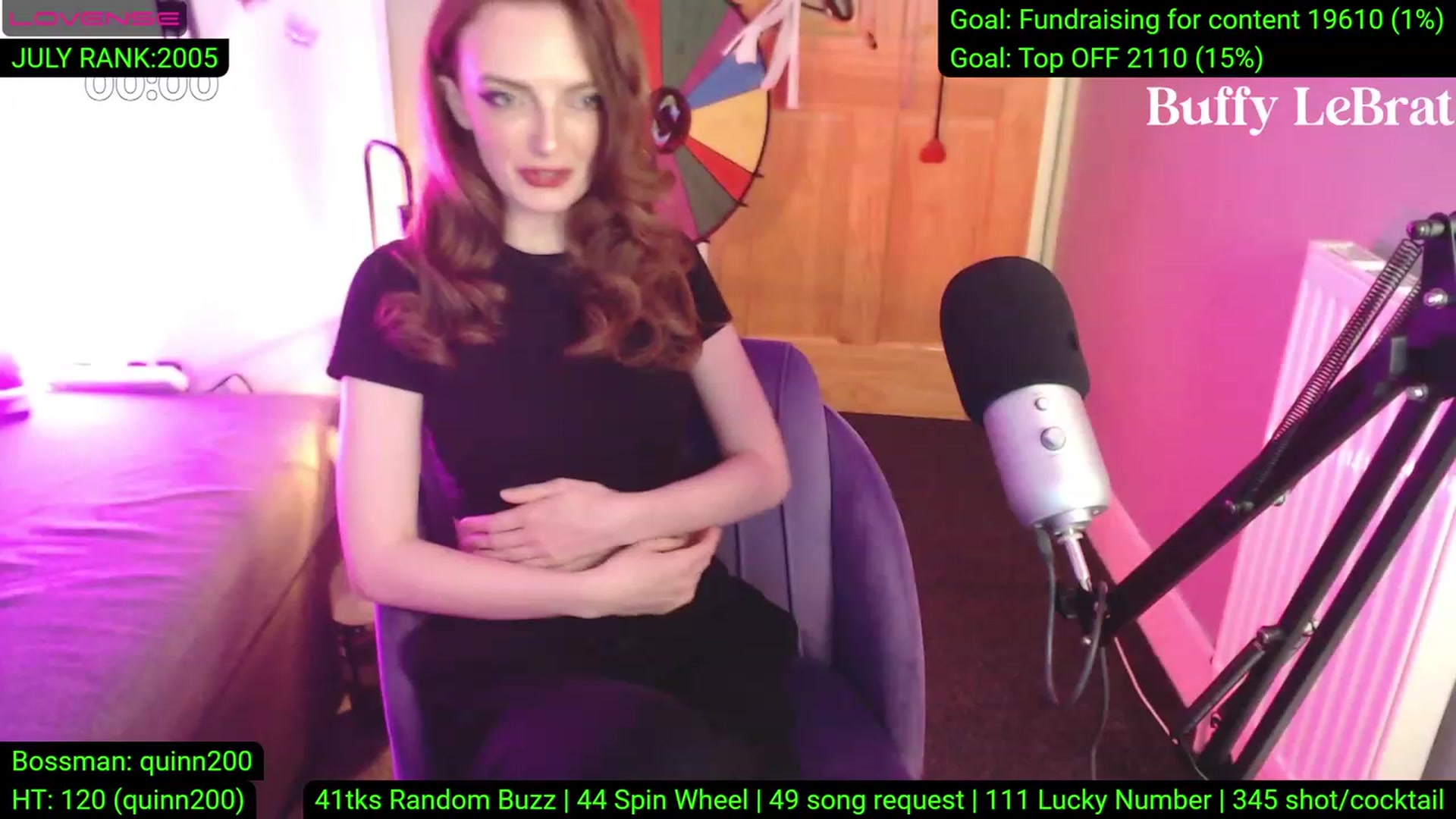 Gallery image thumbnail from BuffyLeBrat's myfreecams stream on, 07/01/2023, 23:48 image 8 of 20