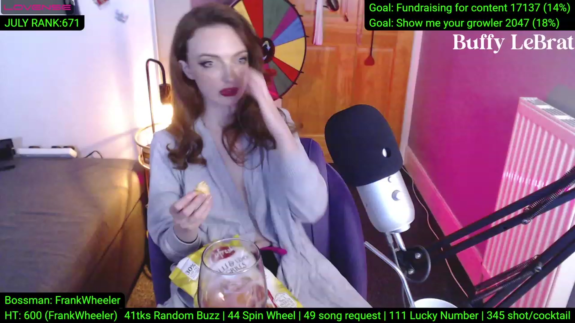 Gallery image thumbnail from BuffyLeBrat's myfreecams stream on, 07/02/2023, 02:52 image 6 of 20