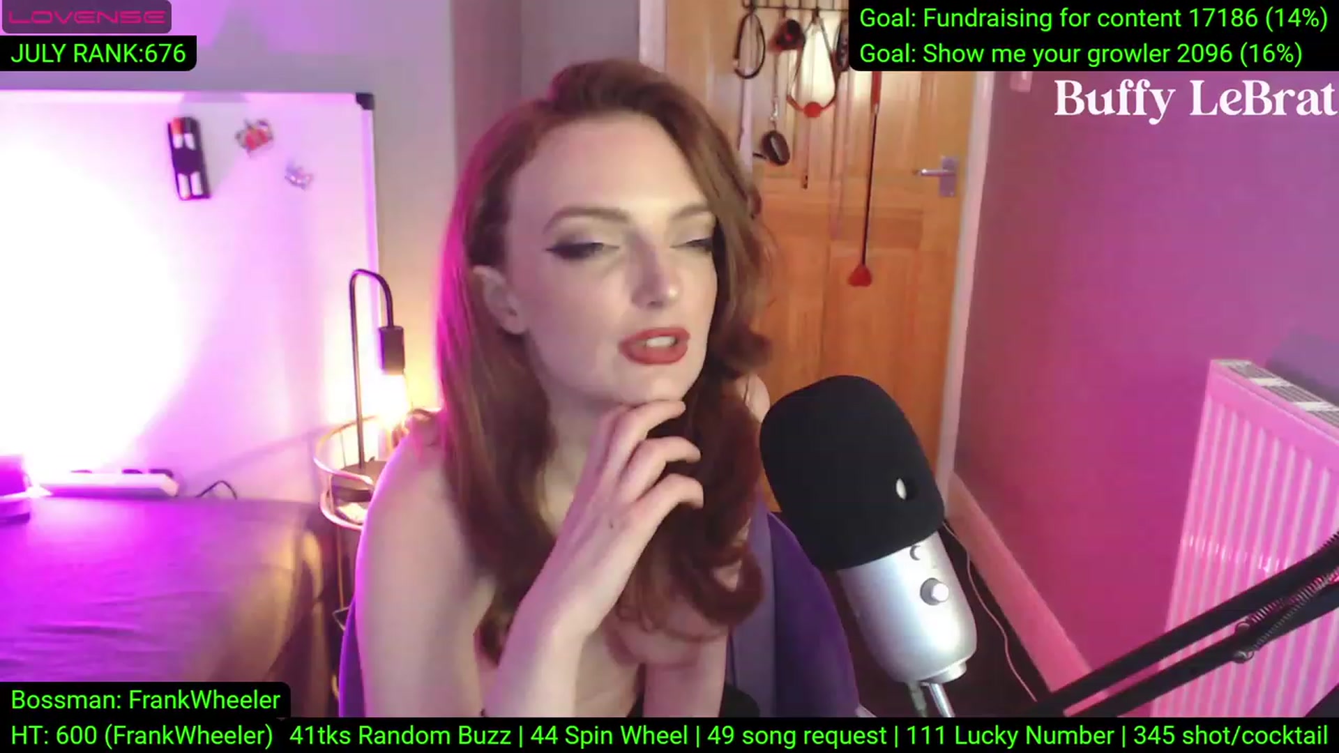 Gallery image thumbnail from BuffyLeBrat's myfreecams stream on, 07/02/2023, 02:52 image 3 of 20