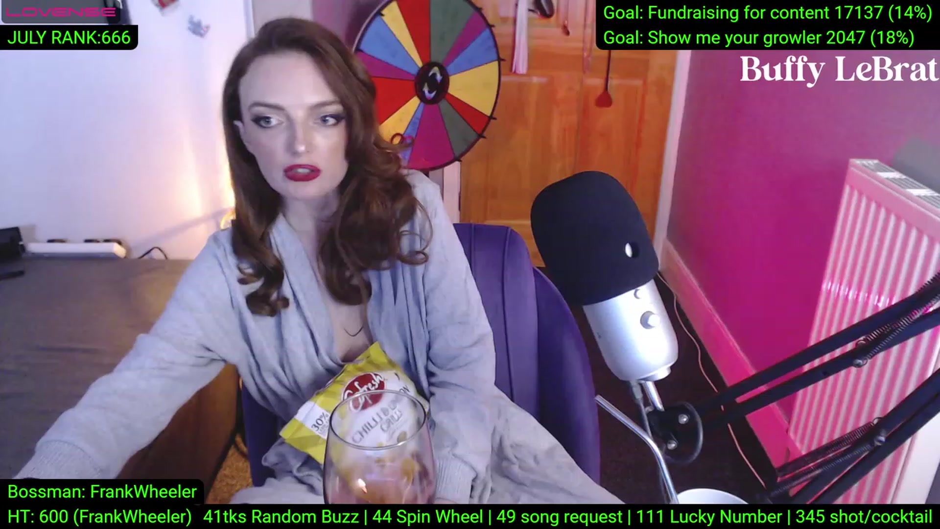 Gallery image thumbnail from BuffyLeBrat's myfreecams stream on, 07/02/2023, 02:52 image 5 of 20