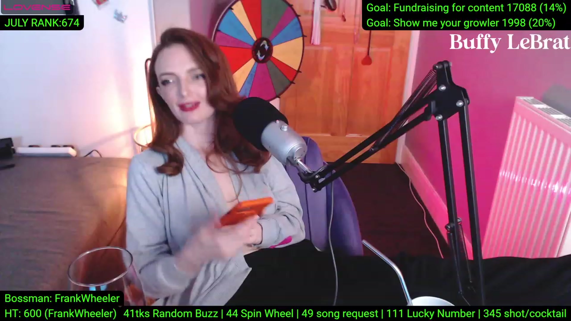 Gallery image thumbnail from BuffyLeBrat's myfreecams stream on, 07/02/2023, 02:52 image 11 of 20