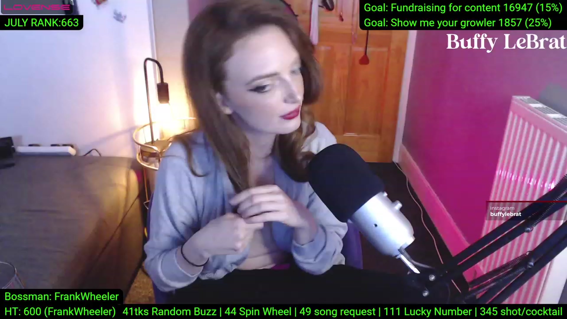 Gallery image thumbnail from BuffyLeBrat's myfreecams stream on, 07/02/2023, 03:03 image 9 of 20