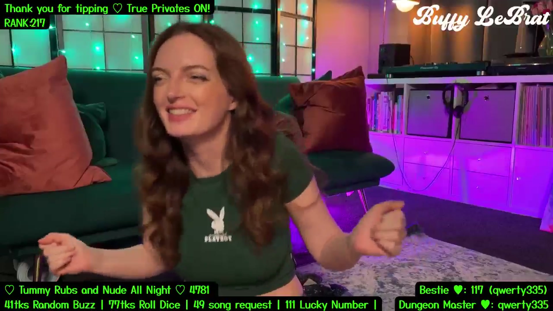 Gallery image thumbnail from BuffyLeBrat's myfreecams stream on, 07/22/2025, 03:19 image 8 of 20