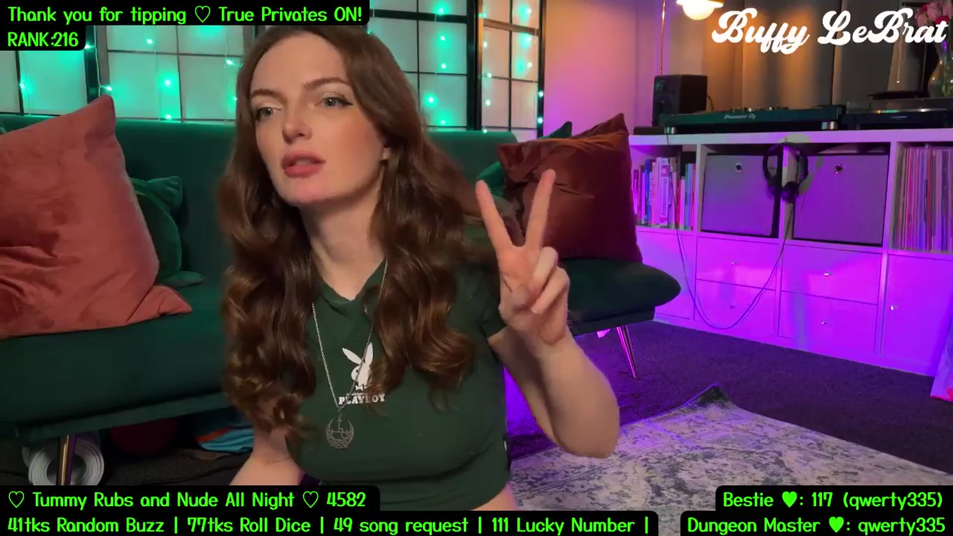 Gallery image thumbnail from BuffyLeBrat's myfreecams stream on, 07/22/2025, 03:19 image 16 of 20