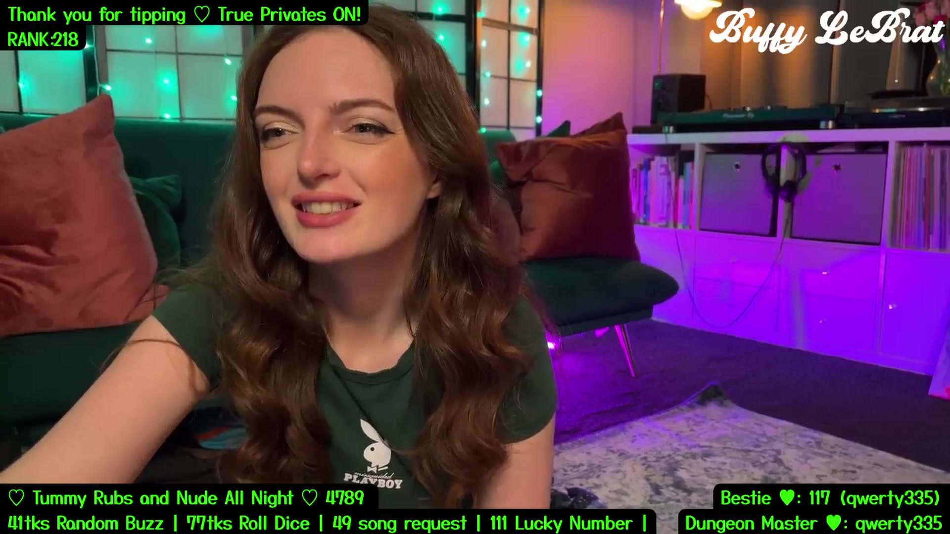 Gallery image thumbnail from BuffyLeBrat's myfreecams stream on, 07/22/2025, 03:19 image 6 of 20