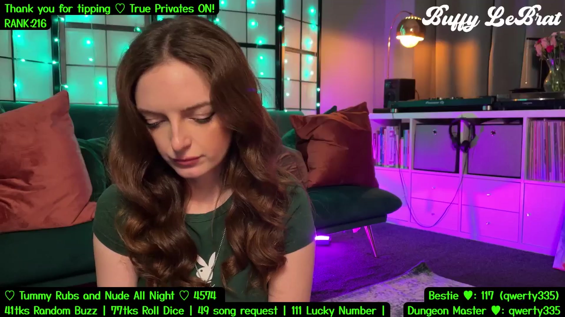 Gallery image thumbnail from BuffyLeBrat's myfreecams stream on, 07/22/2025, 03:19 image 20 of 20