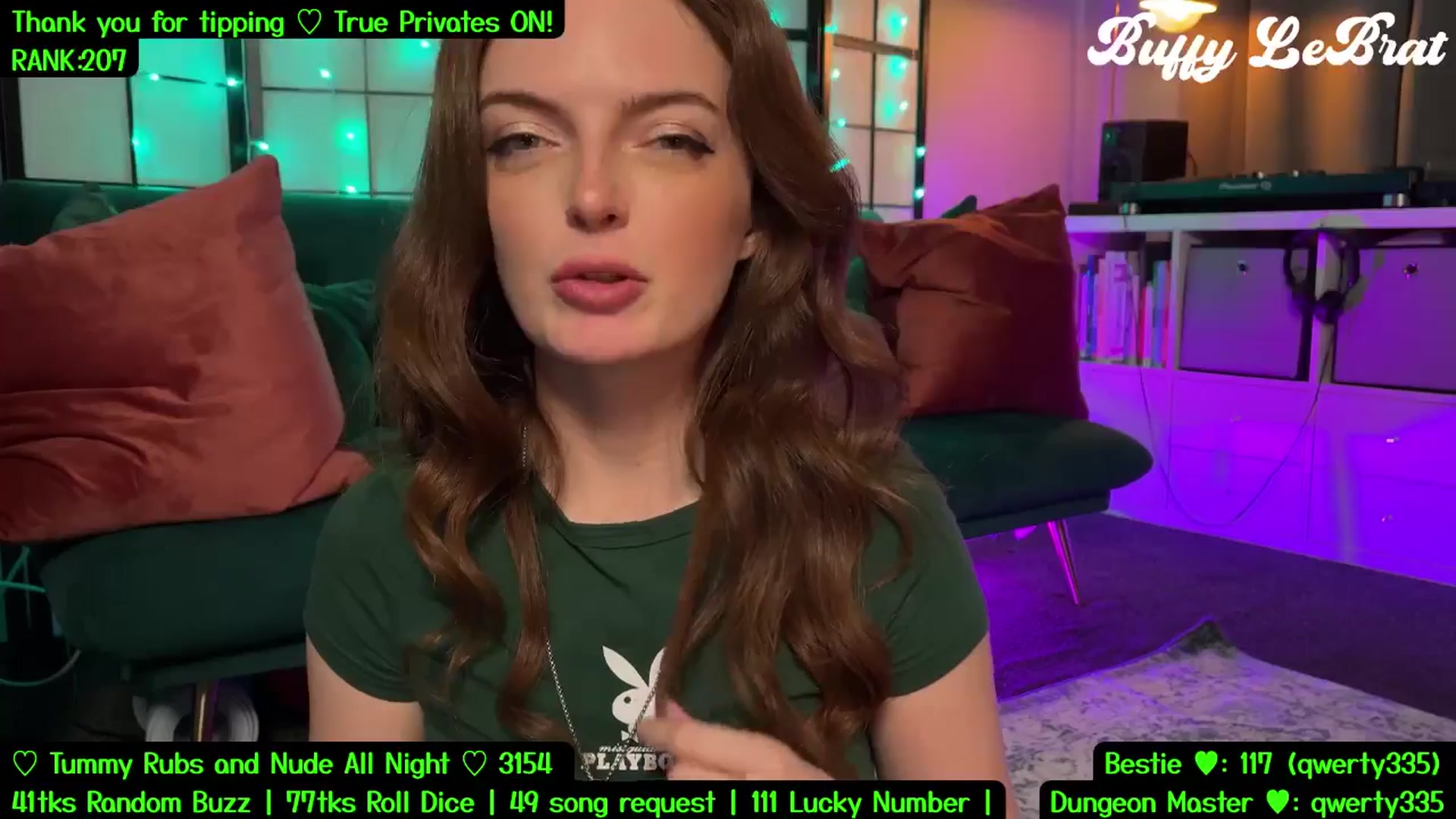 Gallery image thumbnail from BuffyLeBrat's myfreecams stream on, 07/22/2025, 05:55 image 15 of 20