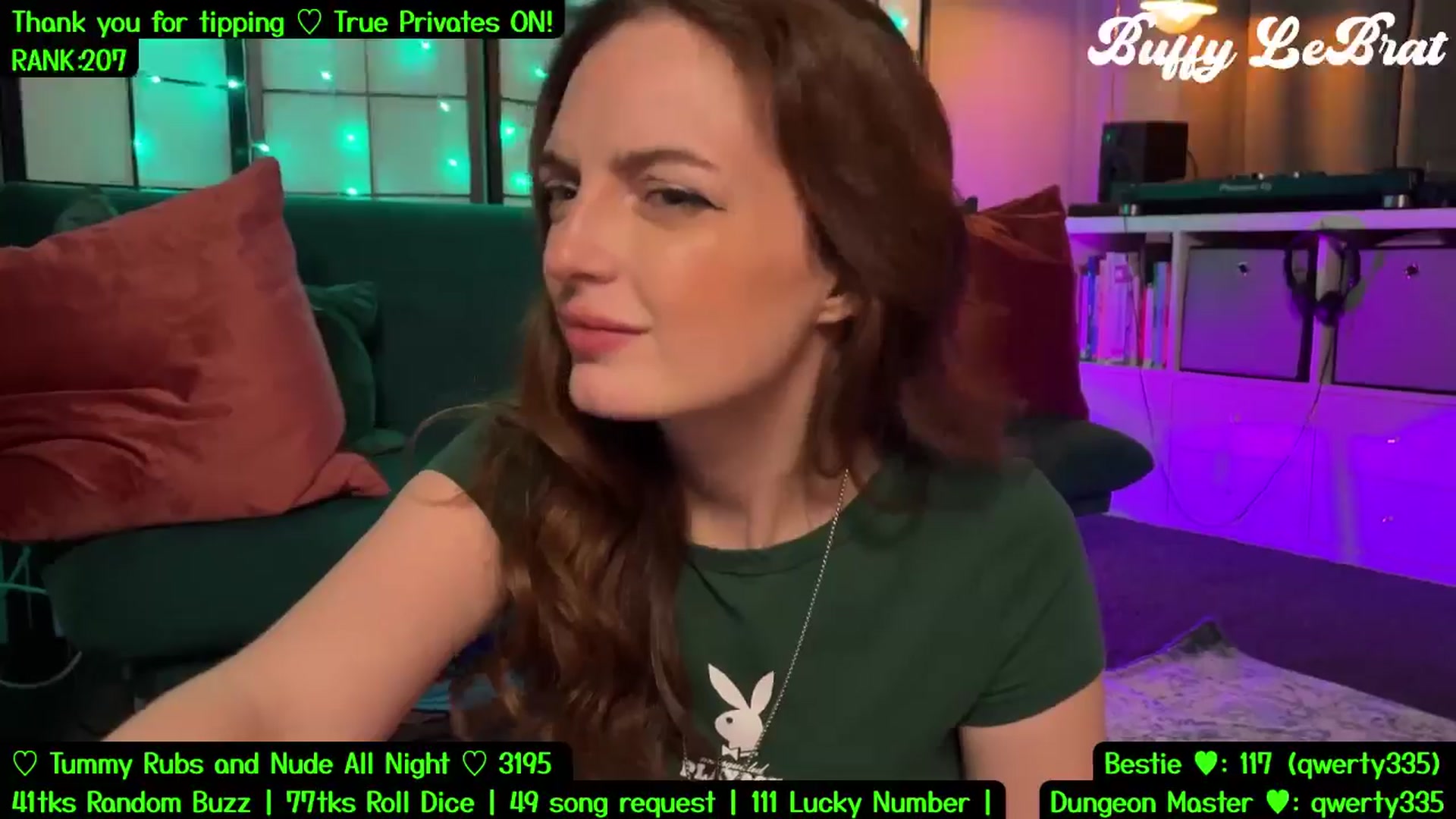 Gallery image thumbnail from BuffyLeBrat's myfreecams stream on, 07/22/2025, 05:55 image 13 of 20