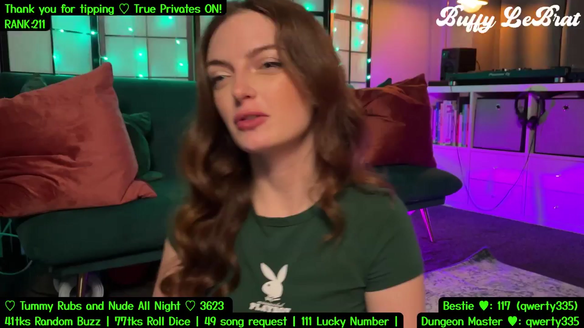 Gallery image thumbnail from BuffyLeBrat's myfreecams stream on, 07/22/2025, 05:55 image 4 of 20