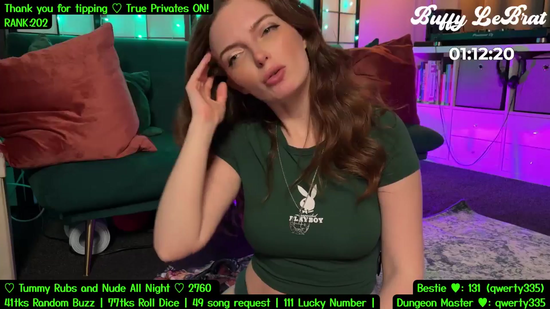 Gallery image thumbnail from BuffyLeBrat's myfreecams stream on, 07/22/2025, 05:55 image 20 of 20