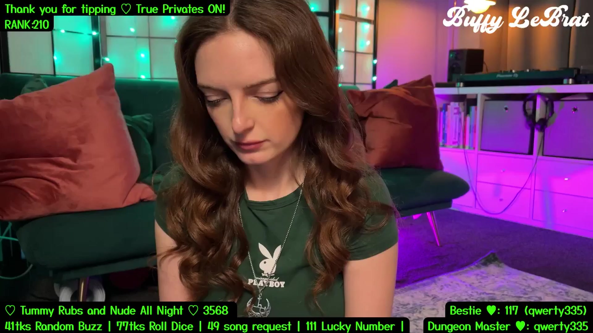 Gallery image thumbnail from BuffyLeBrat's myfreecams stream on, 07/22/2025, 05:55 image 8 of 20
