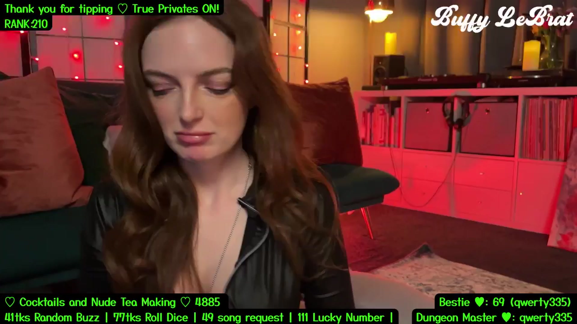 Gallery image thumbnail from BuffyLeBrat's myfreecams stream on, 07/23/2025, 05:27 image 10 of 20