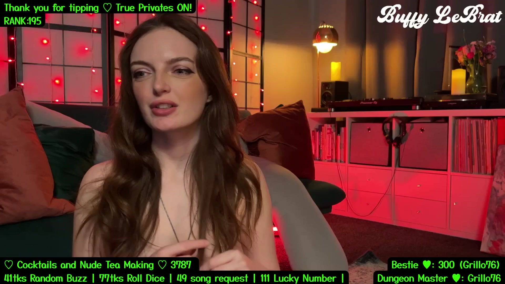 Gallery image thumbnail from BuffyLeBrat's myfreecams stream on, 07/23/2025, 07:28 image 2 of 20