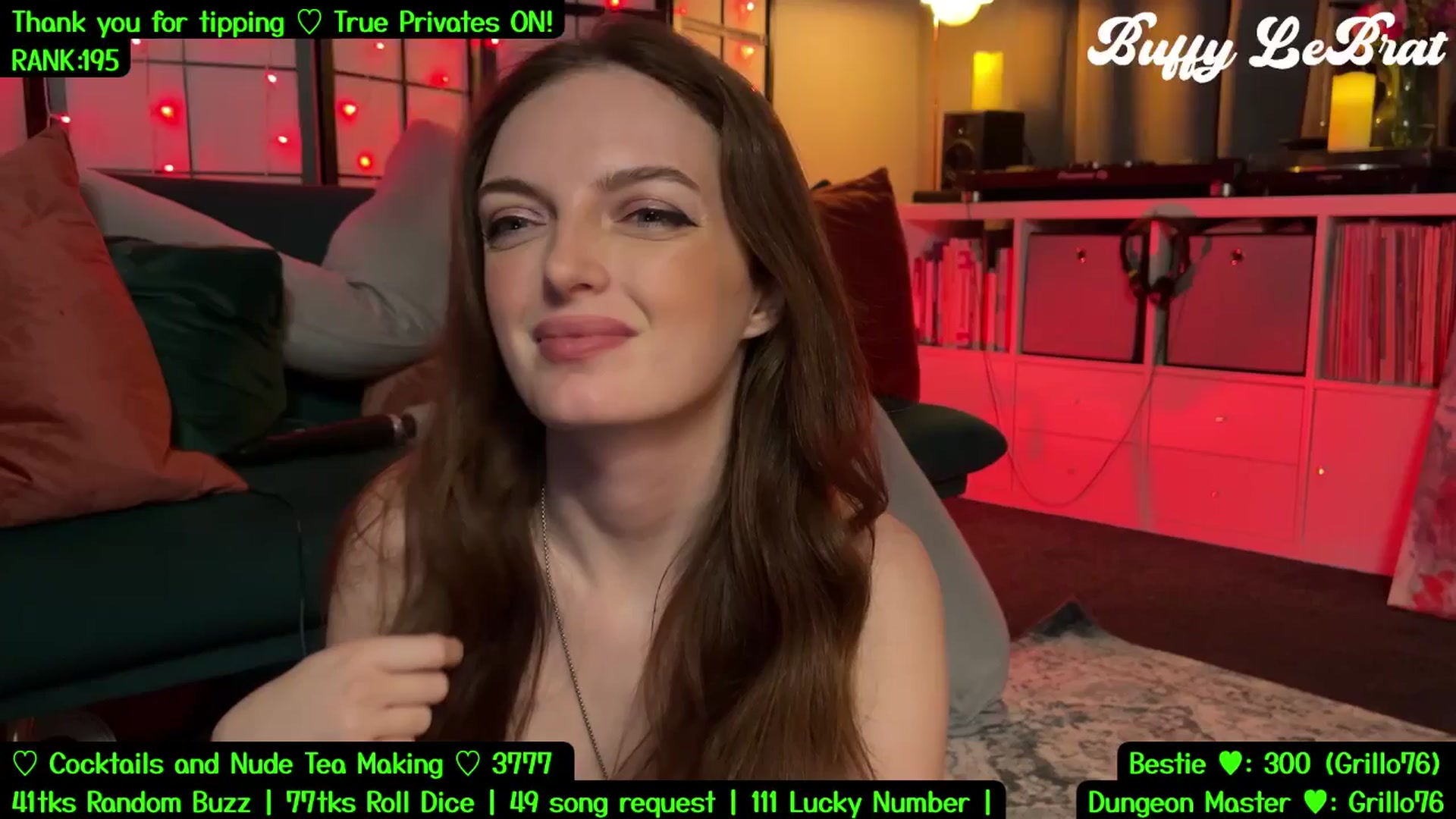 Gallery image thumbnail from BuffyLeBrat's myfreecams stream on, 07/23/2025, 07:28 image 9 of 20