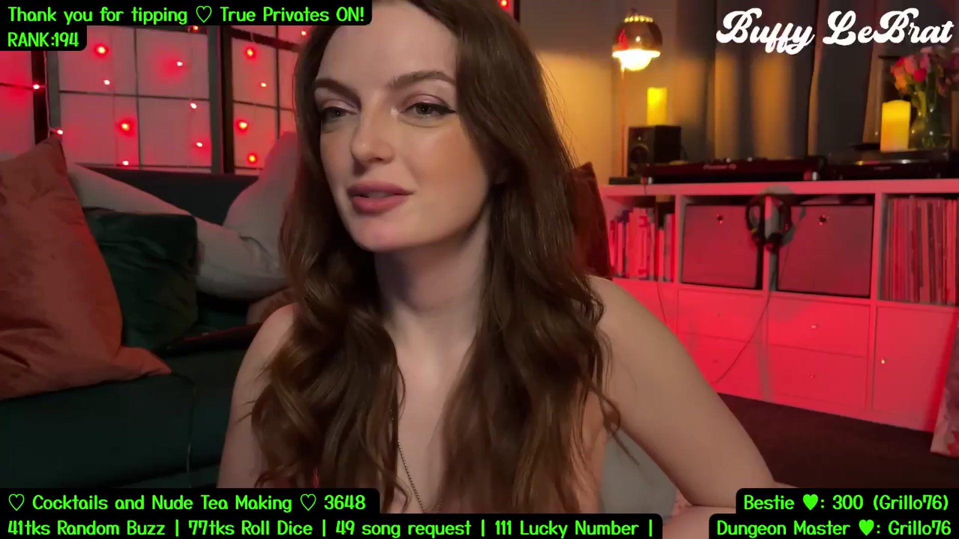 Gallery image thumbnail from BuffyLeBrat's myfreecams stream on, 07/23/2025, 07:28 image 13 of 20