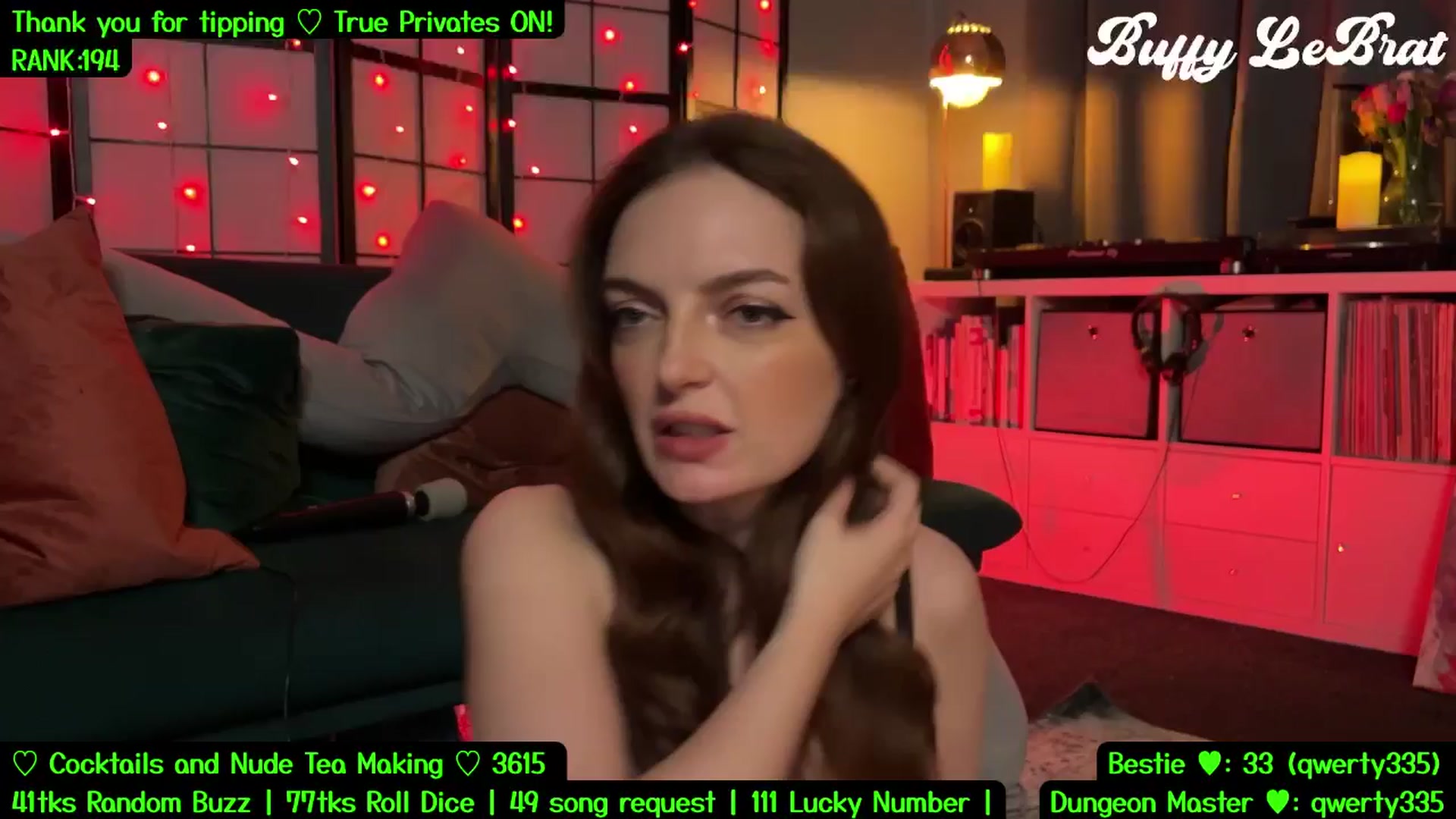 Gallery image thumbnail from BuffyLeBrat's myfreecams stream on, 07/23/2025, 07:28 image 17 of 20
