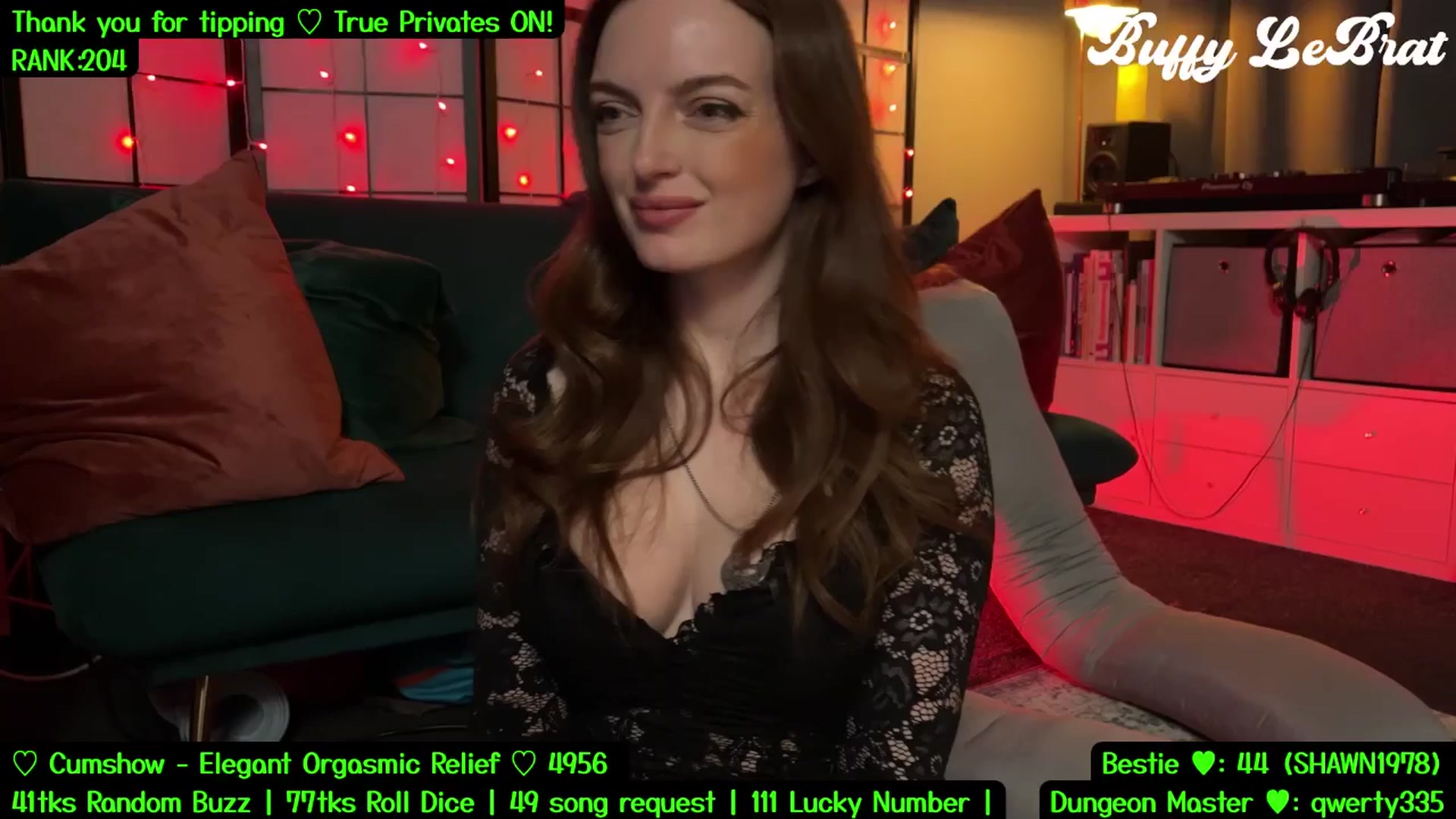 Gallery image thumbnail from BuffyLeBrat's myfreecams stream on, 07/24/2025, 01:30 image 20 of 20