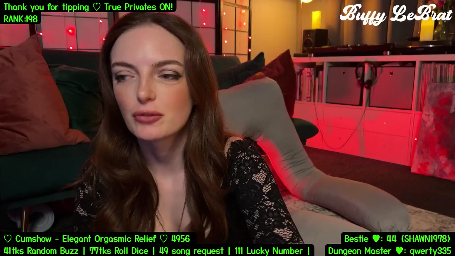Gallery image thumbnail from BuffyLeBrat's myfreecams stream on, 07/24/2025, 03:28 image 4 of 20
