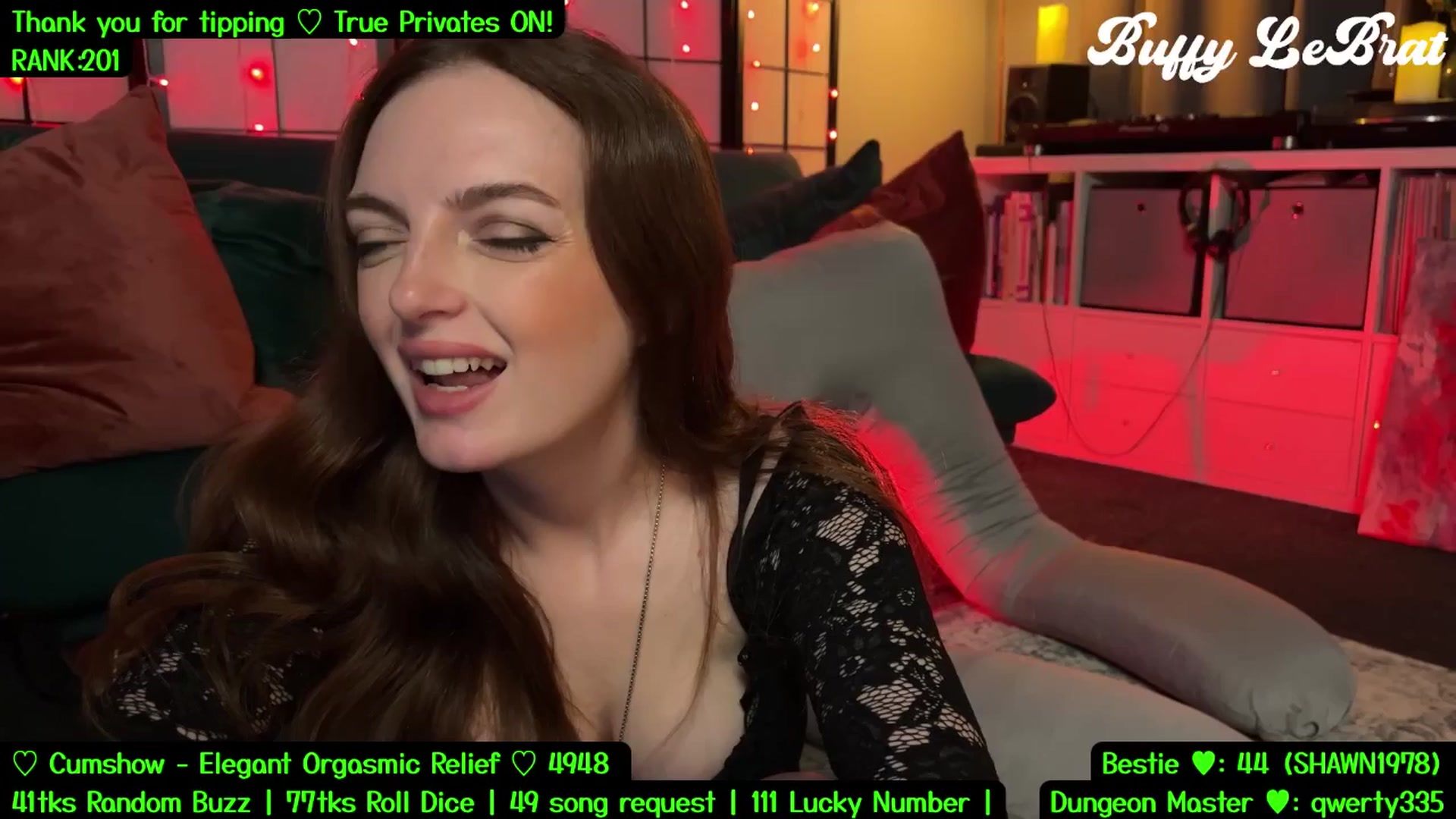 Gallery image thumbnail from BuffyLeBrat's myfreecams stream on, 07/24/2025, 03:28 image 17 of 20