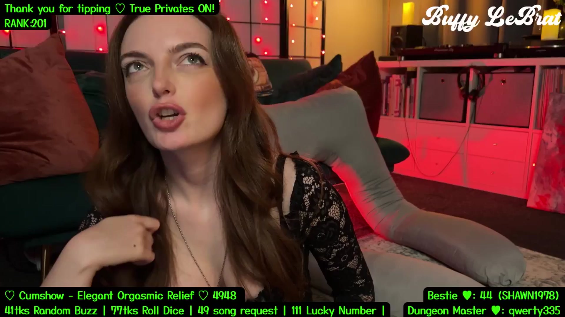 Gallery image thumbnail from BuffyLeBrat's myfreecams stream on, 07/24/2025, 03:28 image 16 of 20
