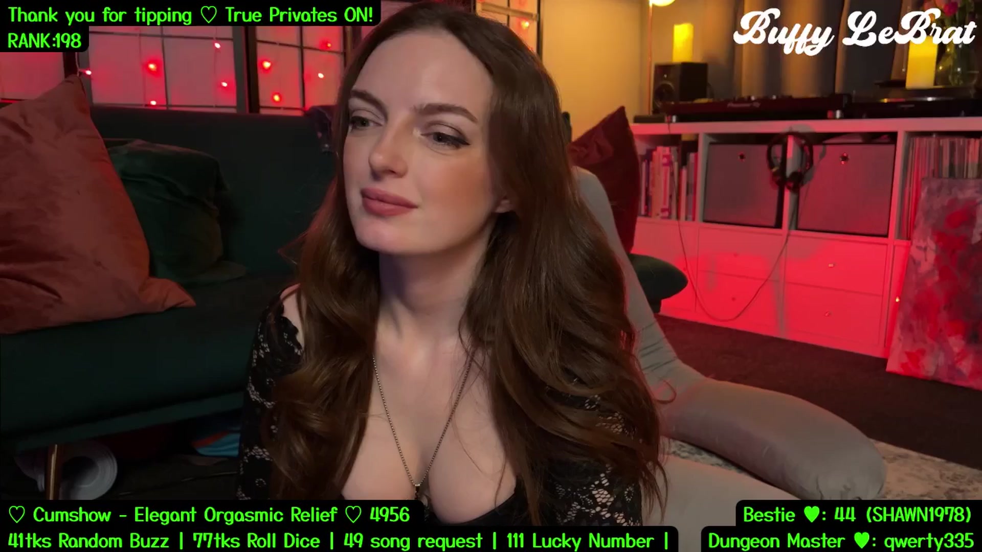 Gallery image thumbnail from BuffyLeBrat's myfreecams stream on, 07/24/2025, 03:28 image 2 of 20