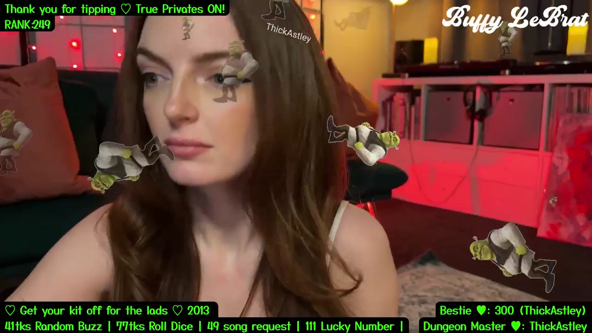 Gallery image thumbnail from BuffyLeBrat's myfreecams stream on, 07/28/2025, 09:20 image 4 of 20