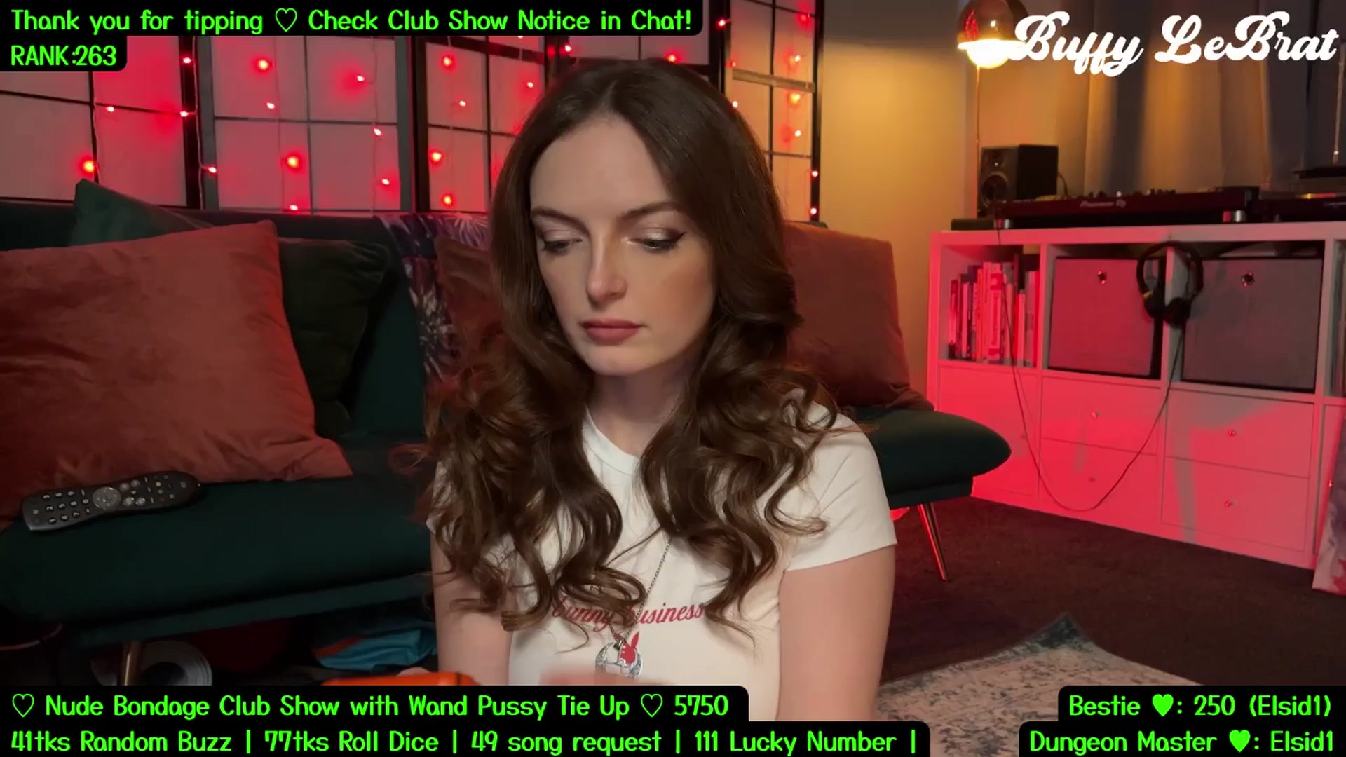 Gallery image thumbnail from BuffyLeBrat's myfreecams stream on, 07/31/2025, 05:55 image 11 of 20
