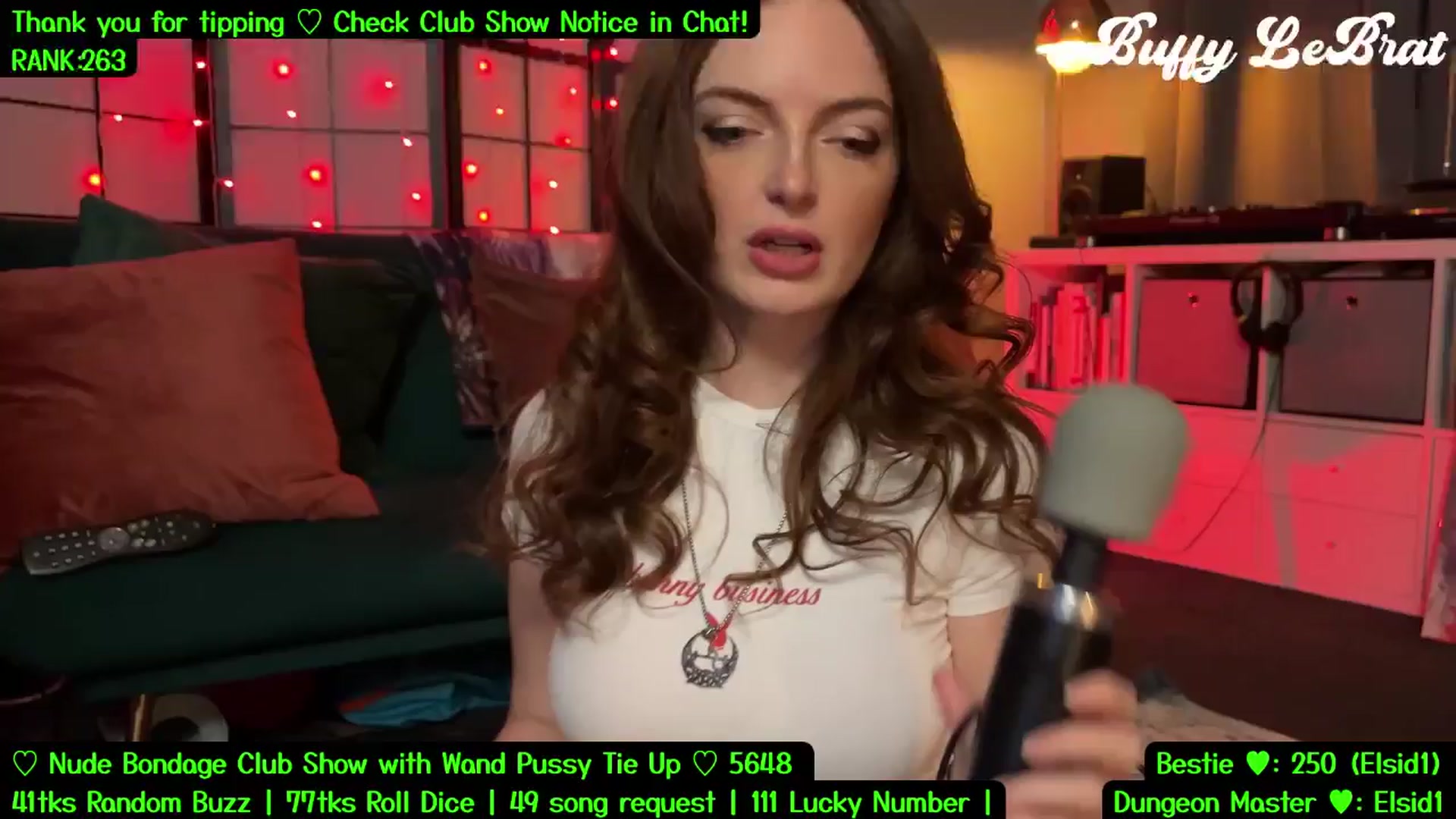 Gallery image thumbnail from BuffyLeBrat's myfreecams stream on, 07/31/2025, 05:55 image 20 of 20