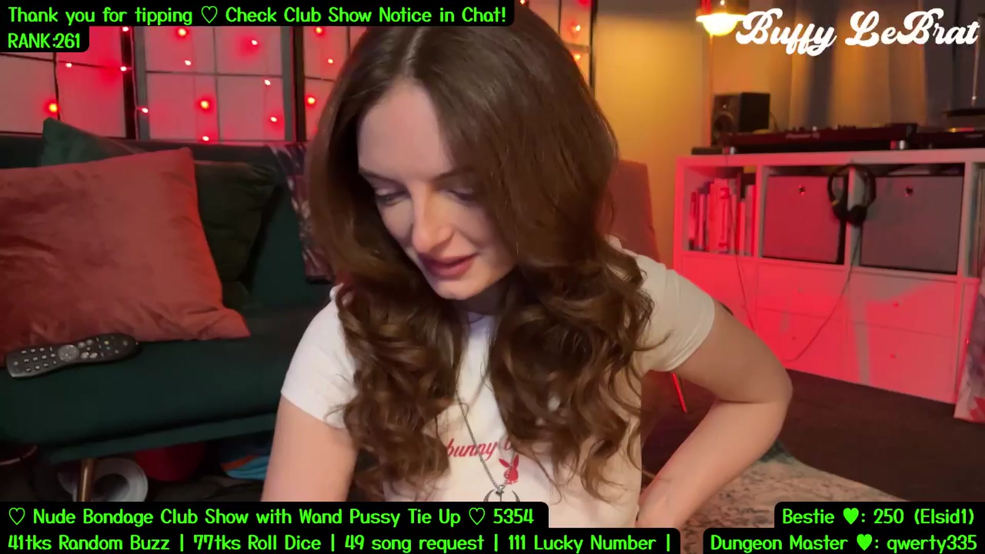 Gallery image thumbnail from BuffyLeBrat's myfreecams stream on, 07/31/2025, 08:15 image 5 of 20