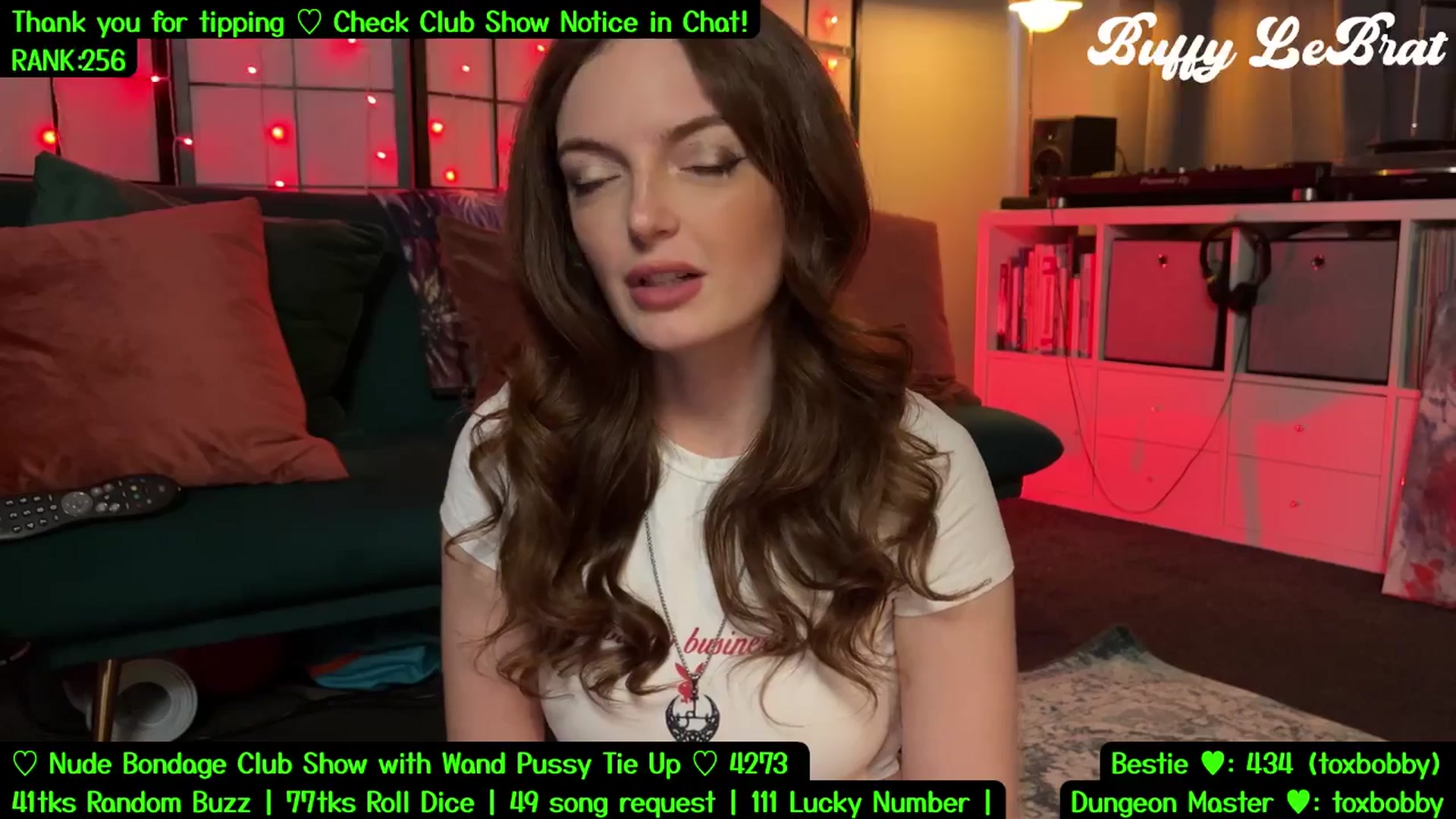 Gallery image thumbnail from BuffyLeBrat's myfreecams stream on, 07/31/2025, 08:15 image 16 of 20