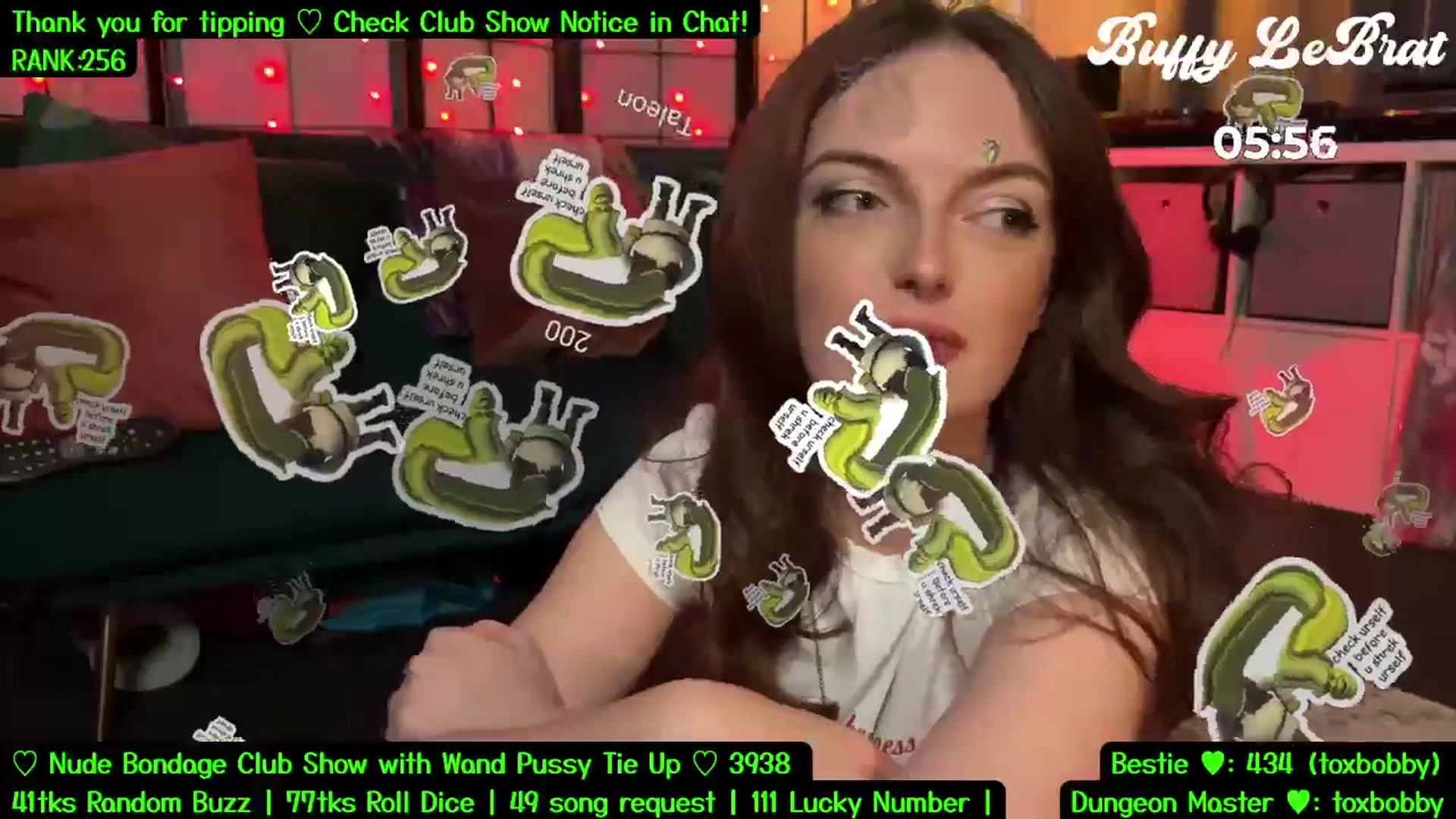 Gallery image thumbnail from BuffyLeBrat's myfreecams stream on, 07/31/2025, 08:15 image 20 of 20
