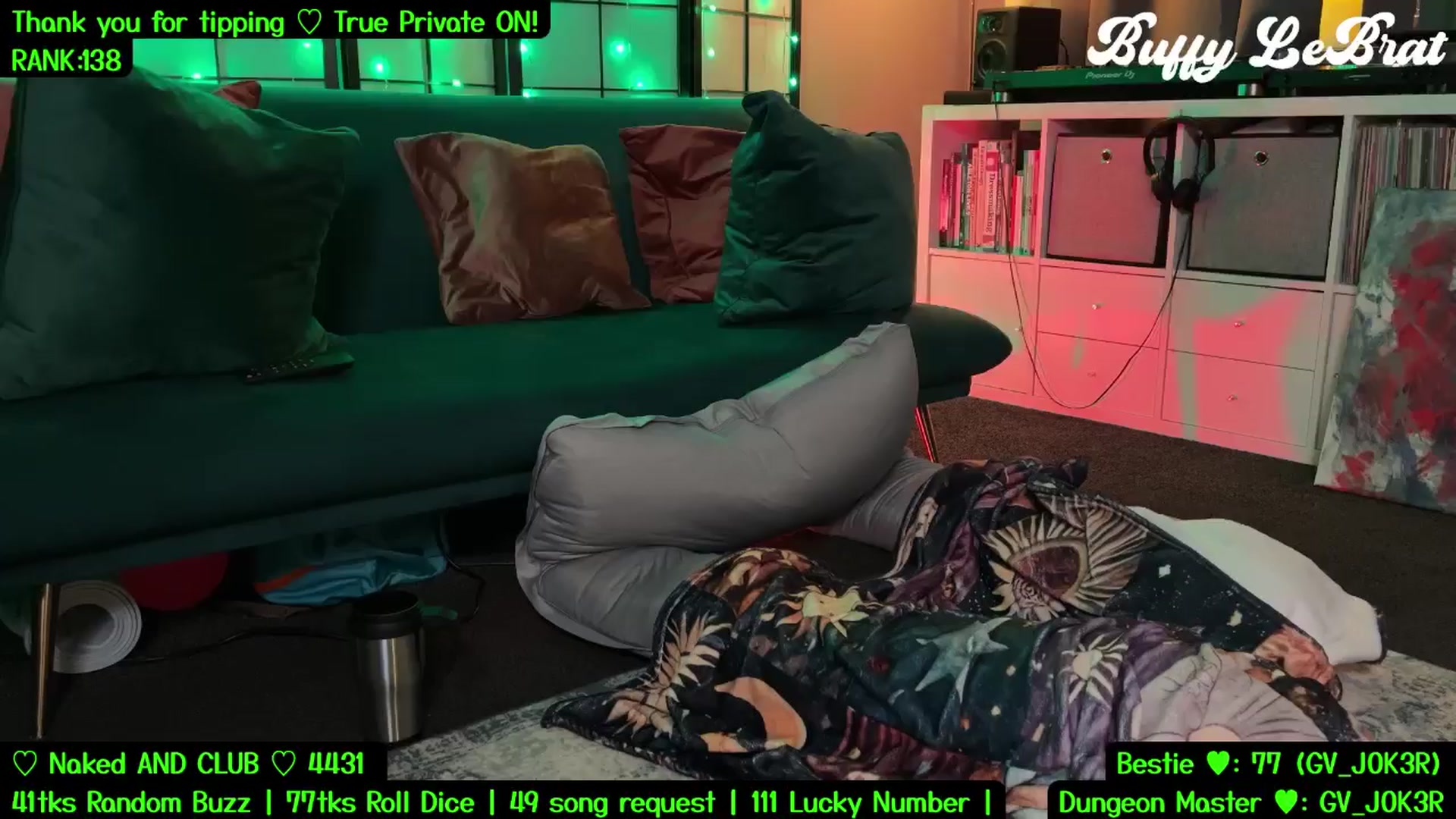 Gallery image thumbnail from BuffyLeBrat's myfreecams stream on, 08/03/2025, 06:29 image 1 of 20