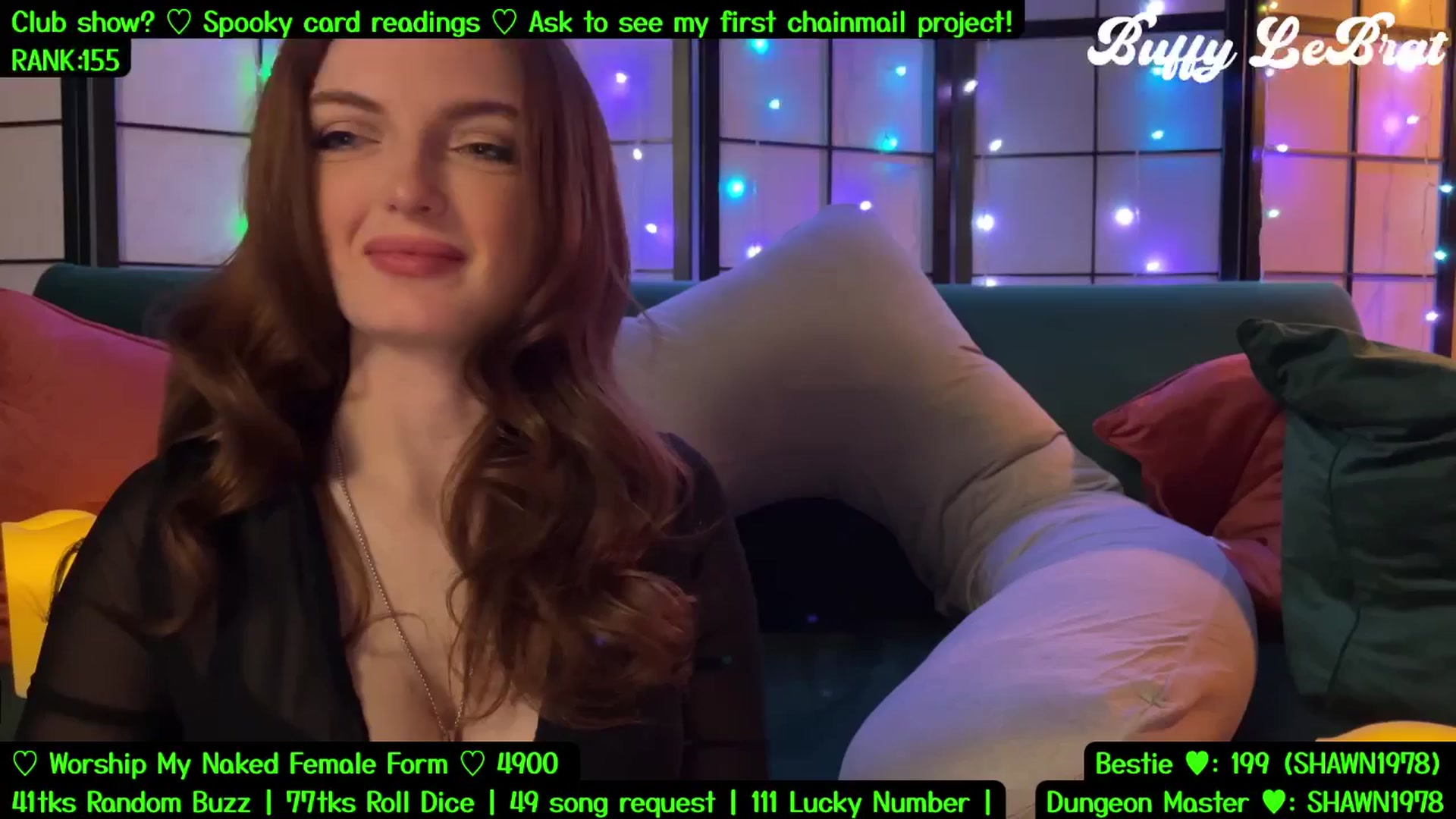 Gallery image thumbnail from BuffyLeBrat's myfreecams stream on, 08/10/2025, 06:12 image 3 of 20