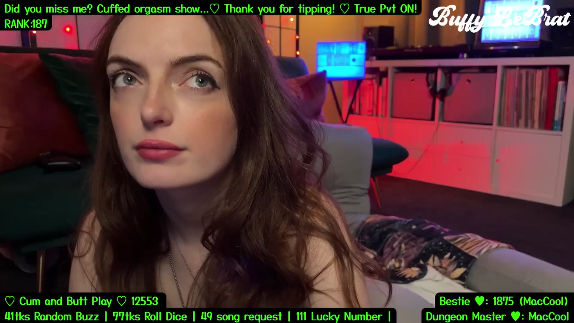 Gallery image thumbnail from BuffyLeBrat's myfreecams stream on, 08/17/2025, 05:49 image 14 of 20