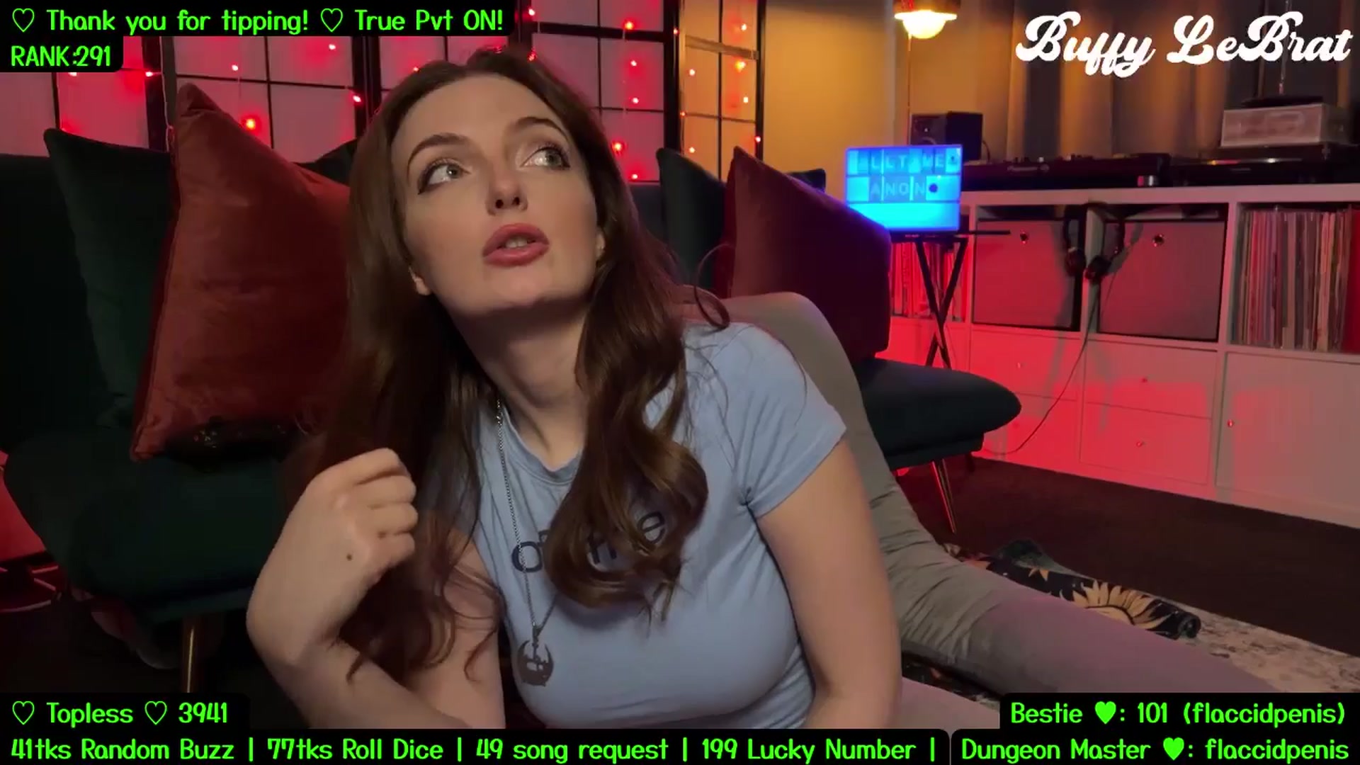 Gallery image thumbnail from BuffyLeBrat's myfreecams stream on, 08/24/2025, 08:52 image 9 of 20