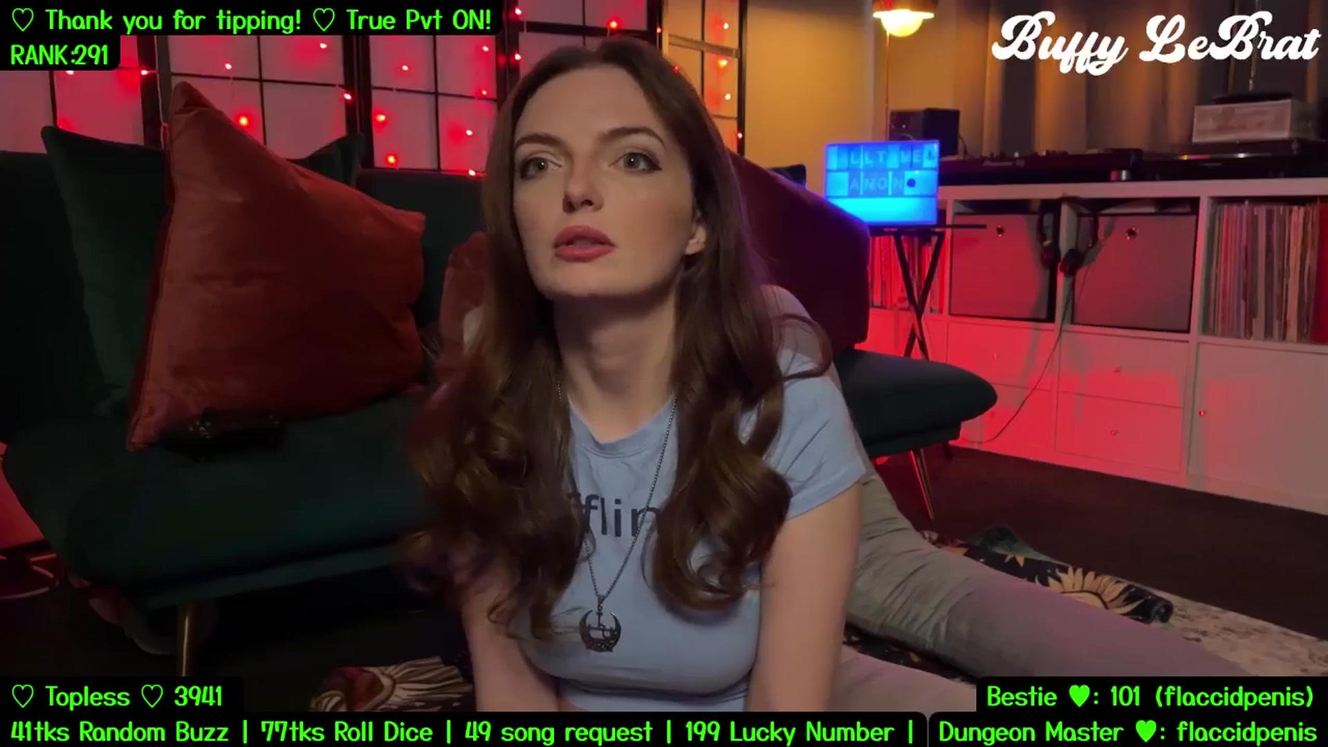 Gallery image thumbnail from BuffyLeBrat's myfreecams stream on, 08/24/2025, 08:52 image 10 of 20