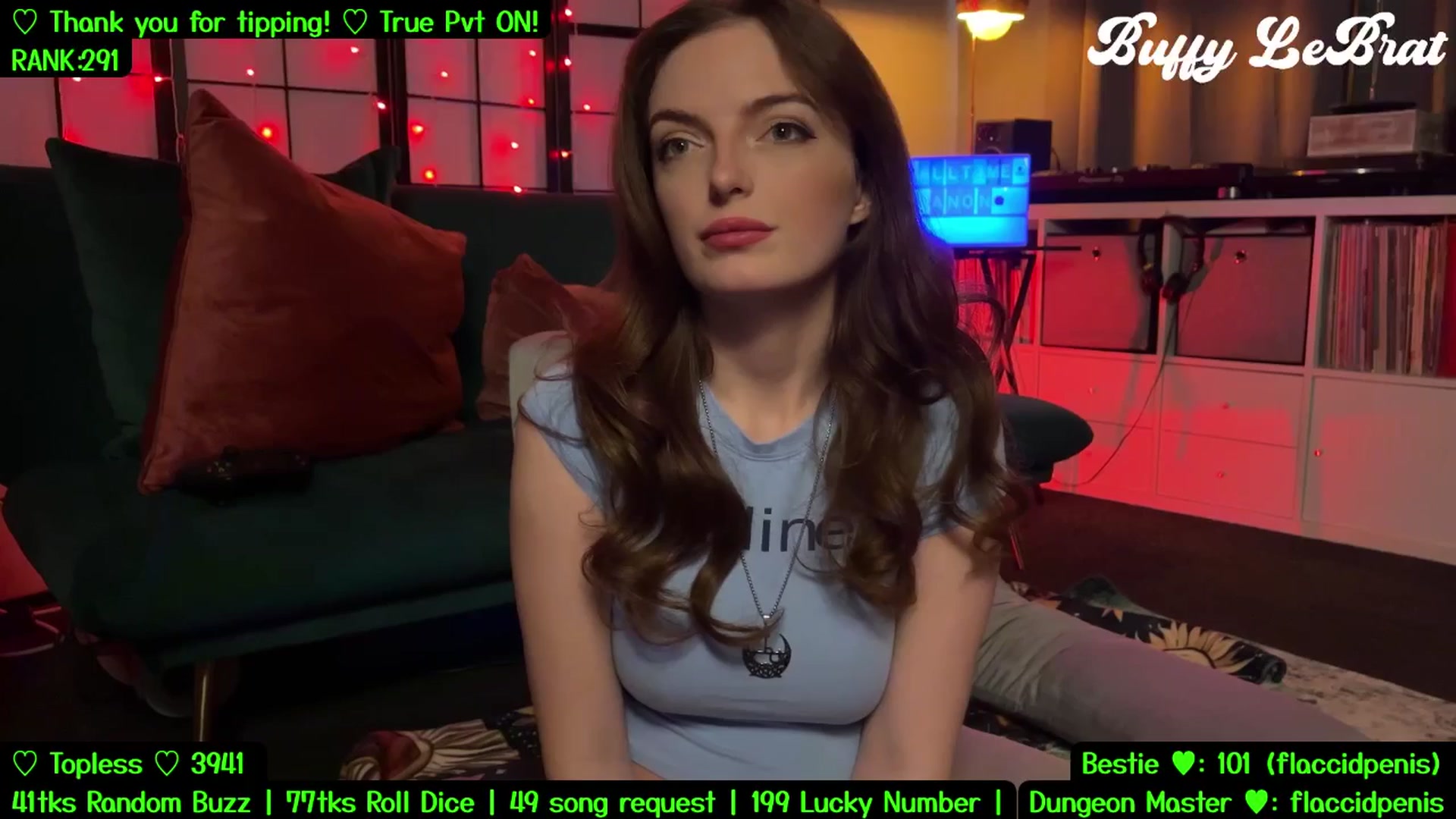 Gallery image thumbnail from BuffyLeBrat's myfreecams stream on, 08/24/2025, 08:52 image 5 of 20