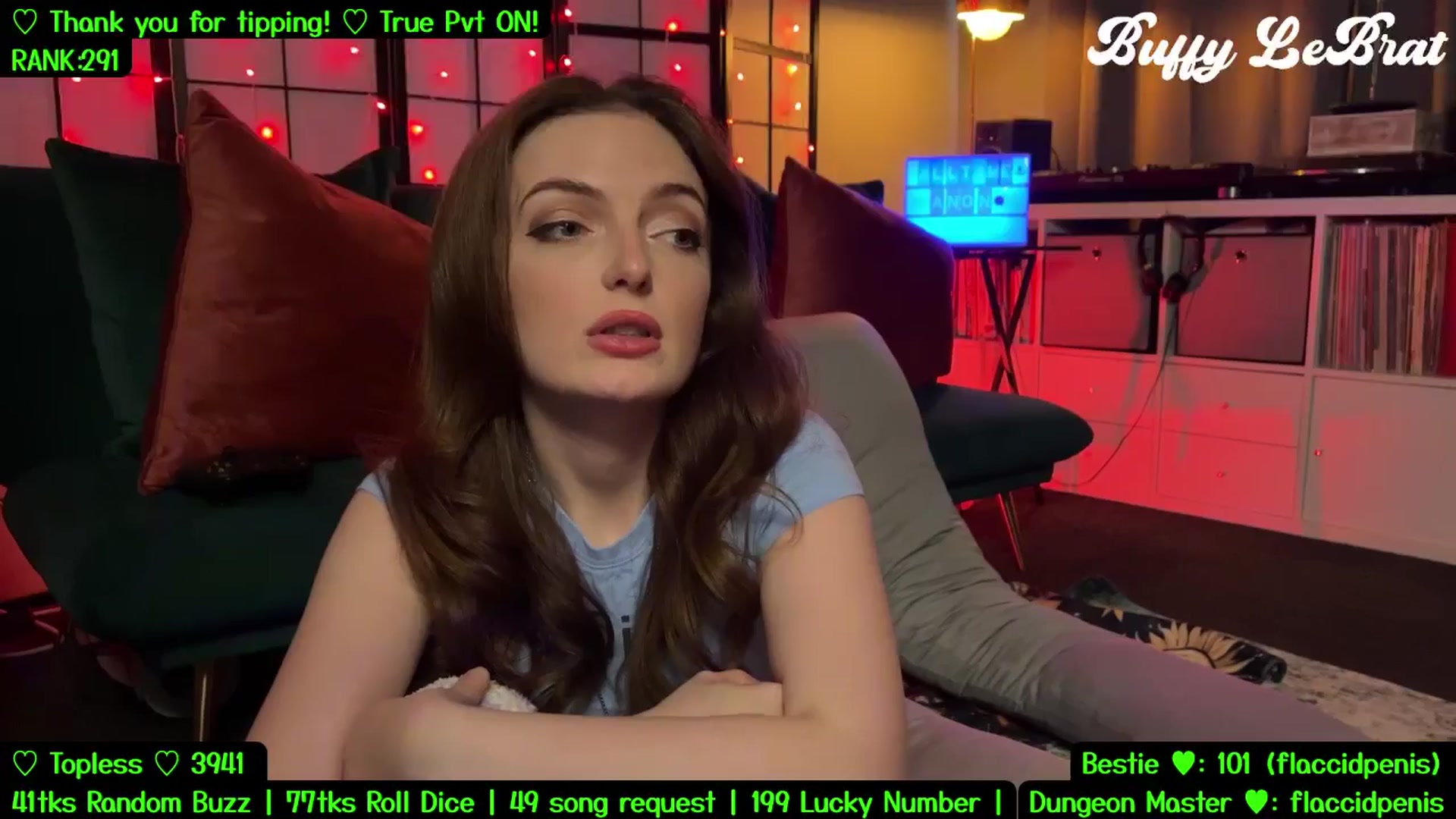 Gallery image thumbnail from BuffyLeBrat's myfreecams stream on, 08/24/2025, 08:52 image 7 of 20