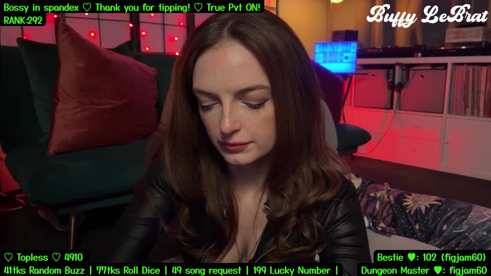 Gallery image thumbnail from BuffyLeBrat's myfreecams stream on, 08/25/2025, 05:37 image 9 of 20