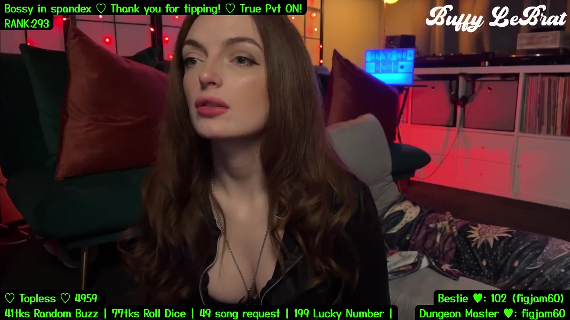 Gallery image thumbnail from BuffyLeBrat's myfreecams stream on, 08/25/2025, 05:37 image 4 of 20