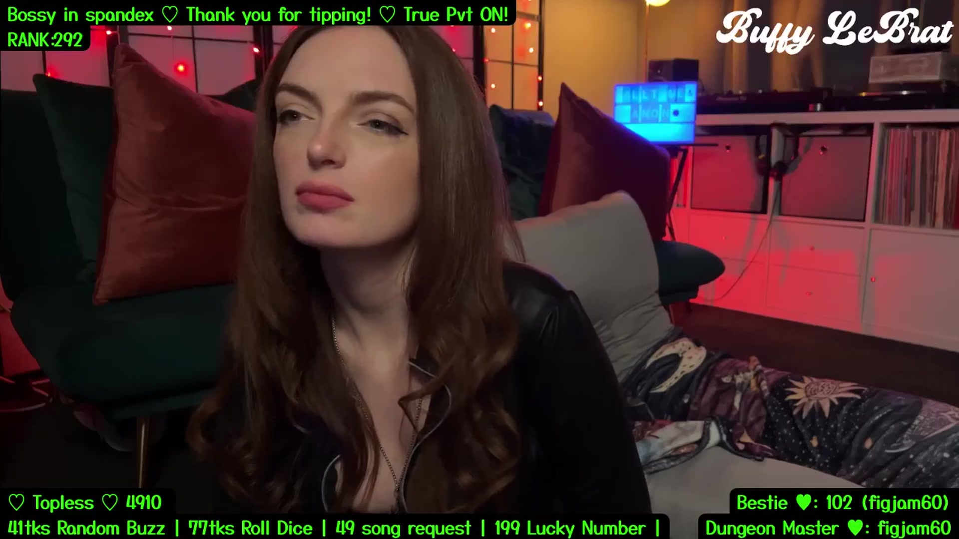 Gallery image thumbnail from BuffyLeBrat's myfreecams stream on, 08/25/2025, 05:37 image 11 of 20
