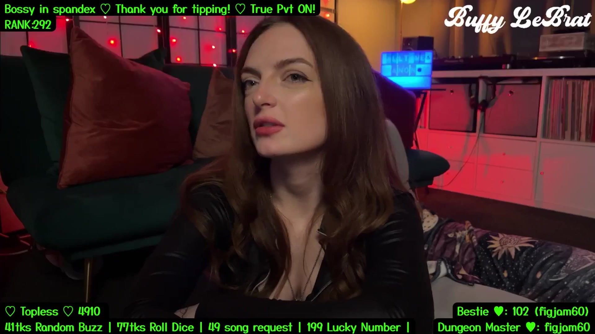 Gallery image thumbnail from BuffyLeBrat's myfreecams stream on, 08/25/2025, 05:37 image 10 of 20