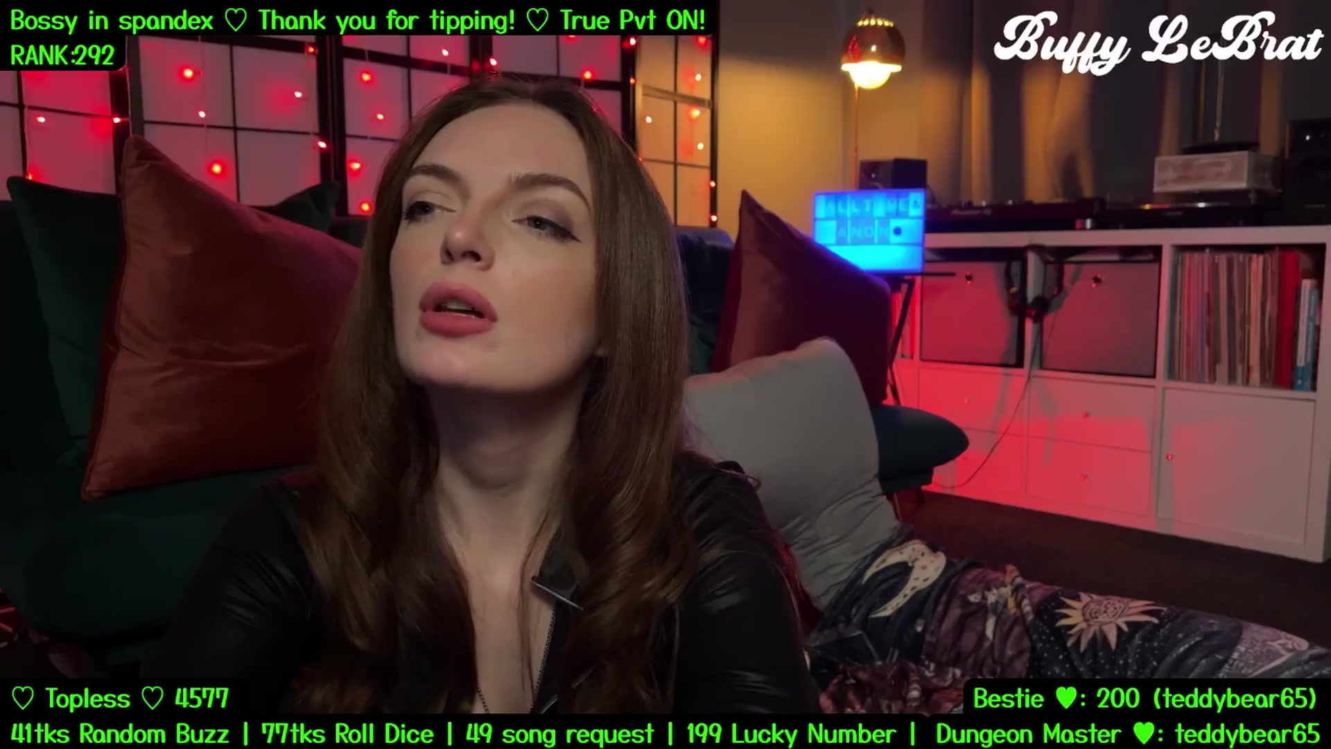 Gallery image thumbnail from BuffyLeBrat's myfreecams stream on, 08/25/2025, 05:37 image 20 of 20