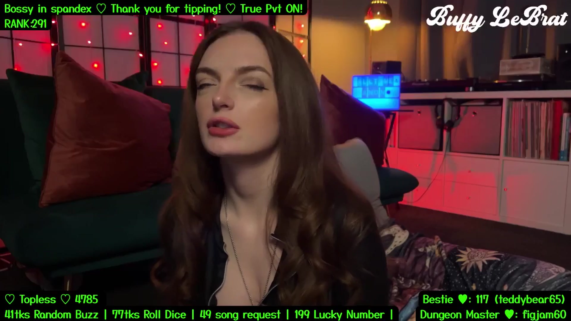 Gallery image thumbnail from BuffyLeBrat's myfreecams stream on, 08/25/2025, 05:37 image 14 of 20