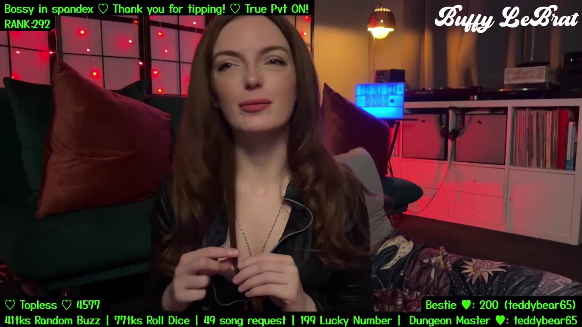 Gallery image thumbnail from BuffyLeBrat's myfreecams stream on, 08/25/2025, 05:37 image 18 of 20