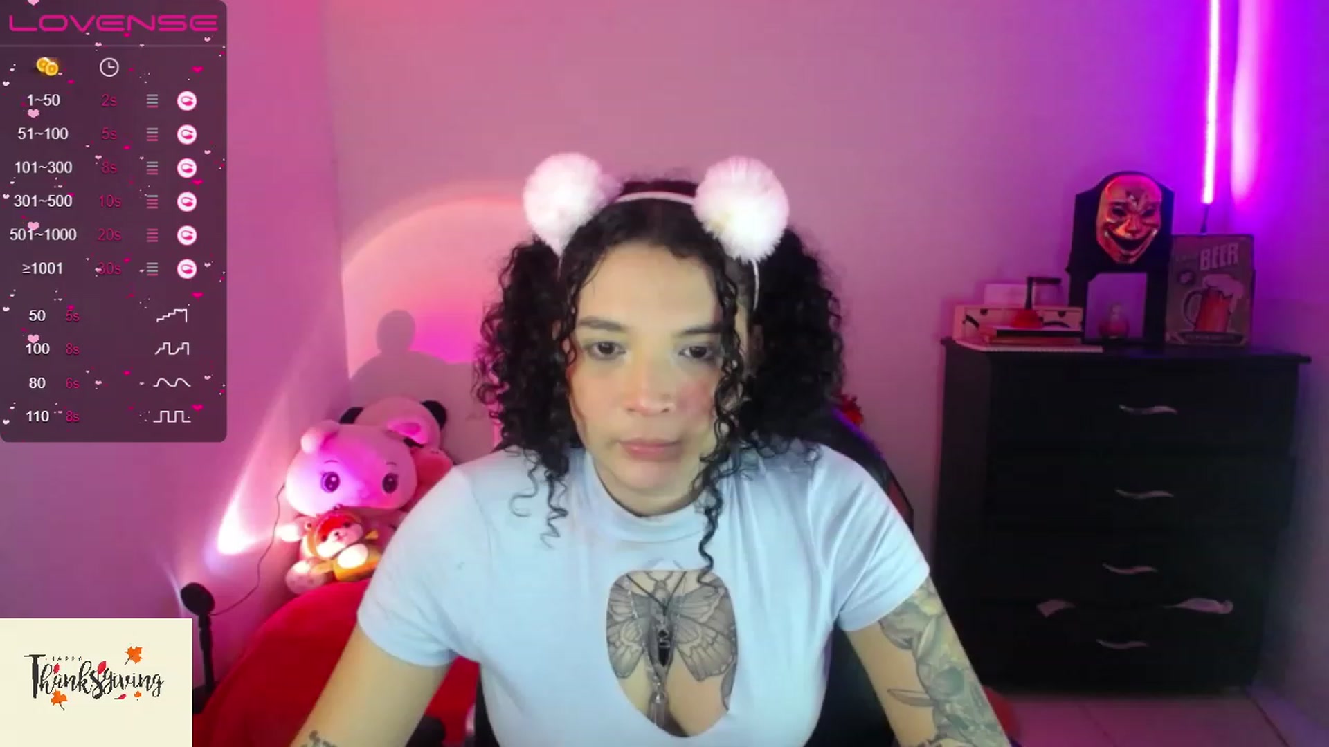 Gallery image thumbnail from BunnyFire's myfreecams stream on, 11/26/2022, 14:19 image 8 of 20
