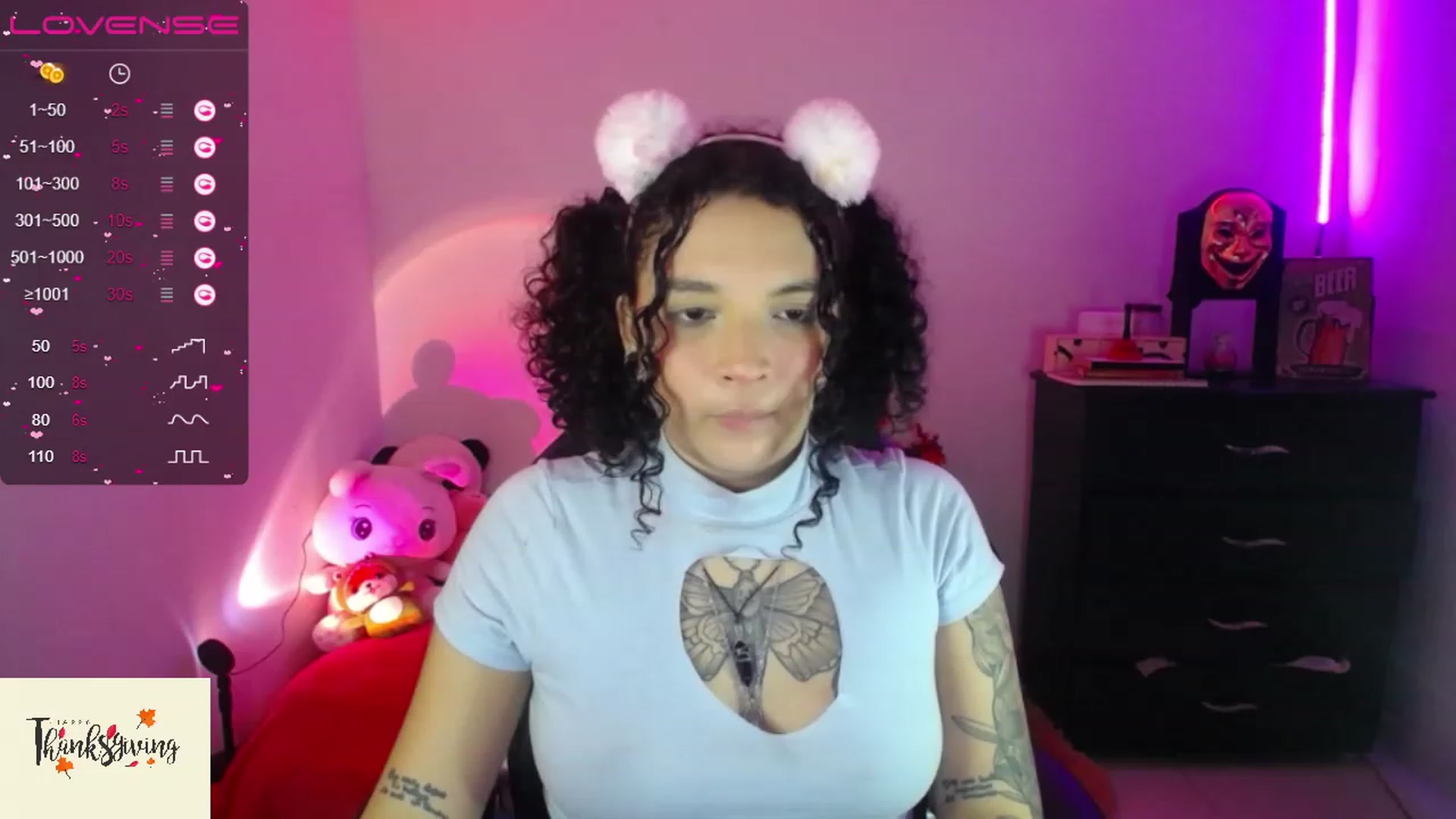 Gallery image thumbnail from BunnyFire's myfreecams stream on, 11/26/2022, 14:19 image 17 of 20