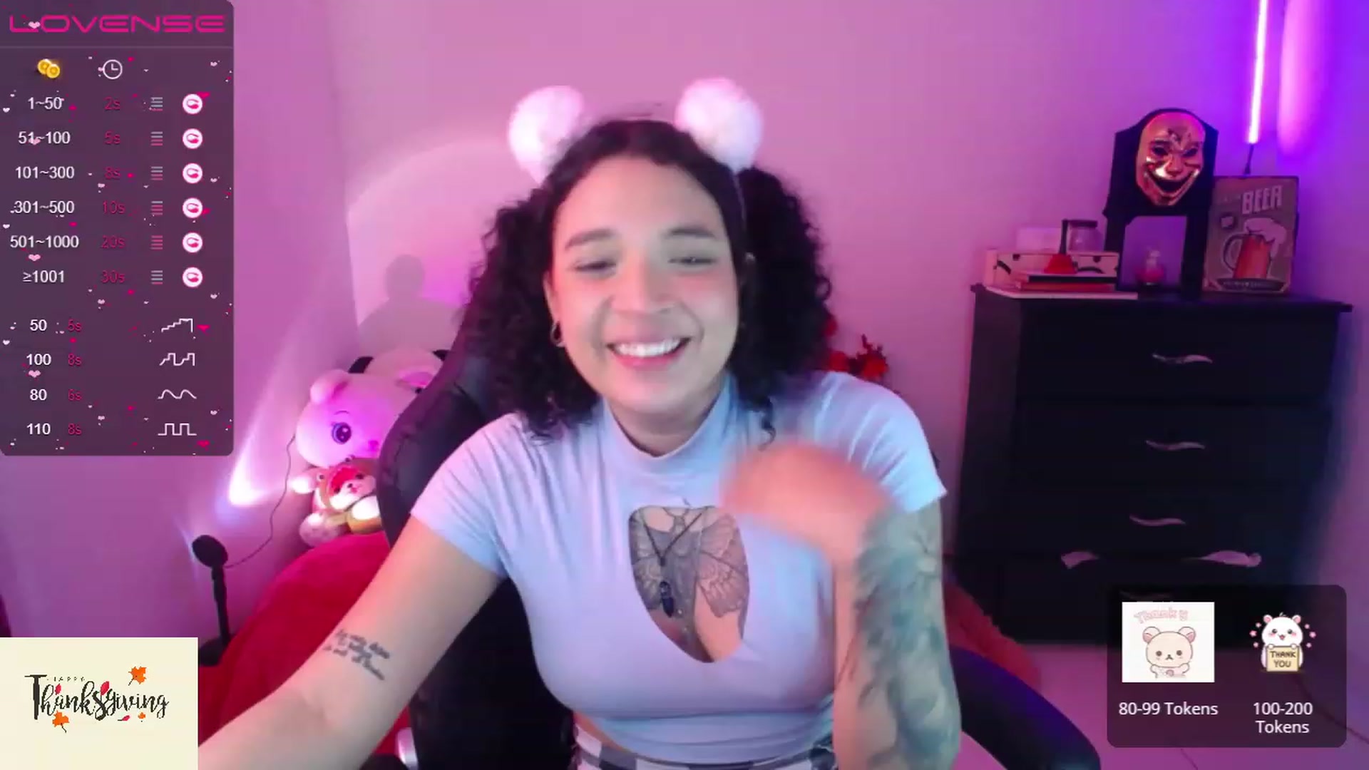 Gallery image thumbnail from BunnyFire's myfreecams stream on, 11/26/2022, 14:19 image 19 of 20